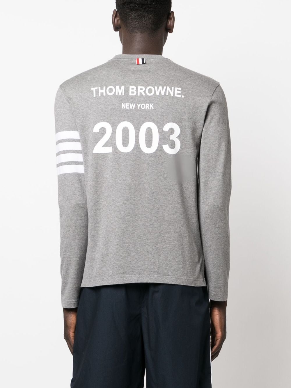 4-Bar Stripe 2003-print T-shirt - 4