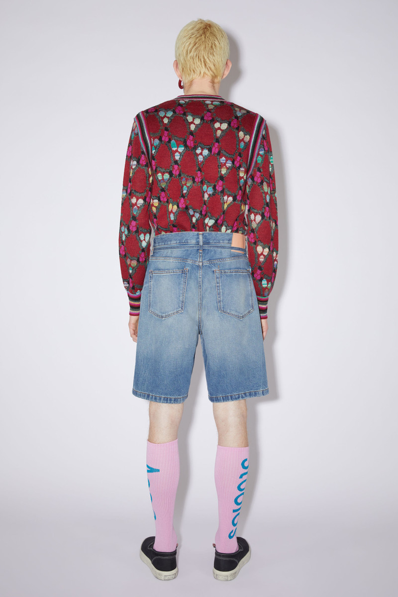 Organic denim shorts - Mid Blue 3