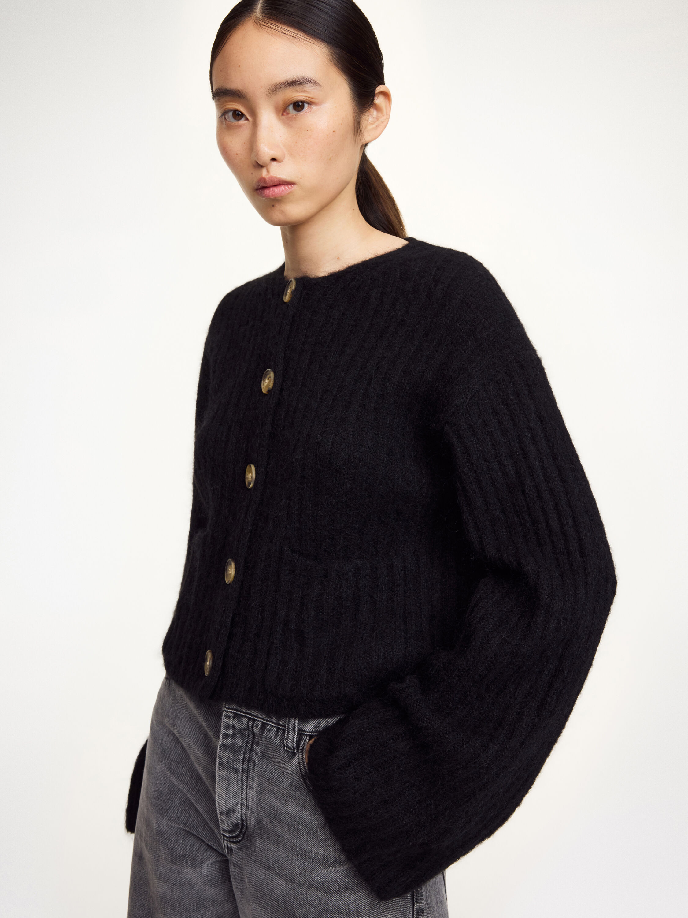 Cierrou Rib cardigan - 4
