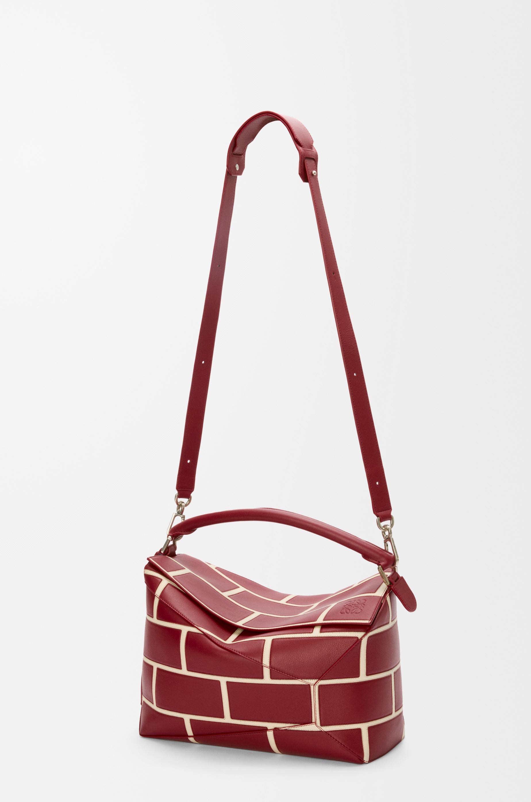 Large Puzzle Edge bag in classic calfskin - 7