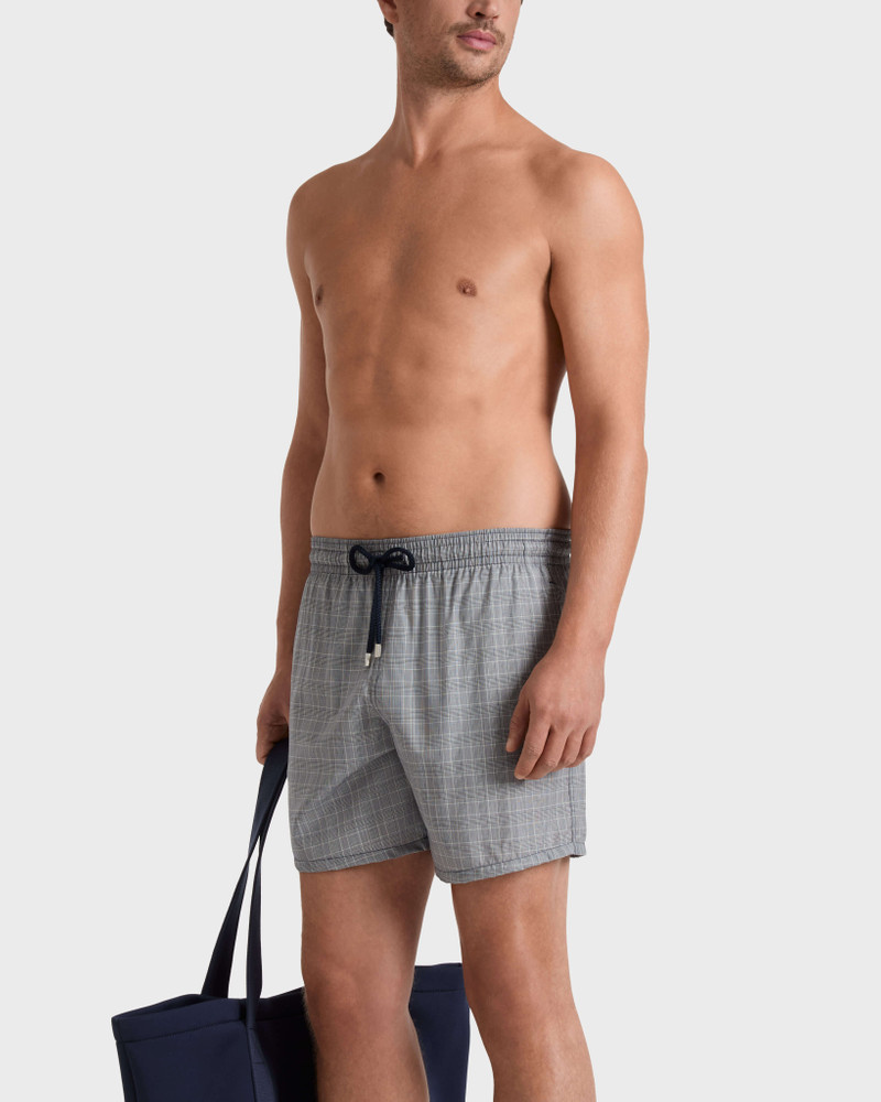 Vilebrequin MEN ULTRAFINE WOOL SWIM TRUNKS PRINCE OF WALES CHECK outlook