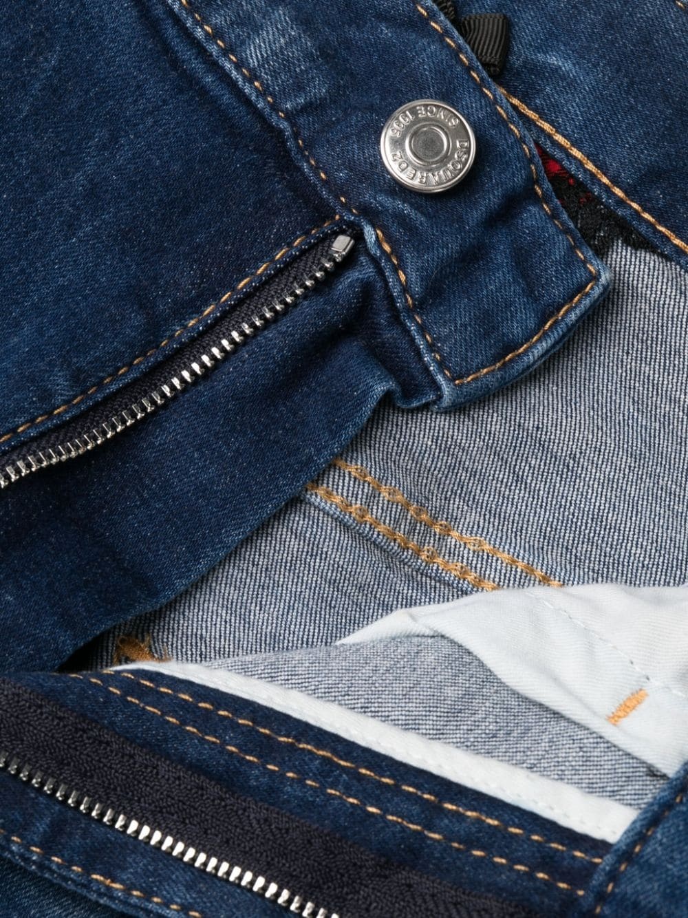 ripped-detail flared jeans - 7