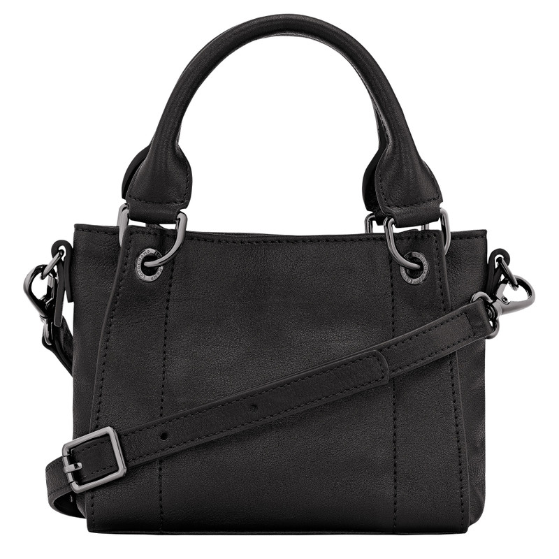 Longchamp 3D XS Handbag Black - Leather 4