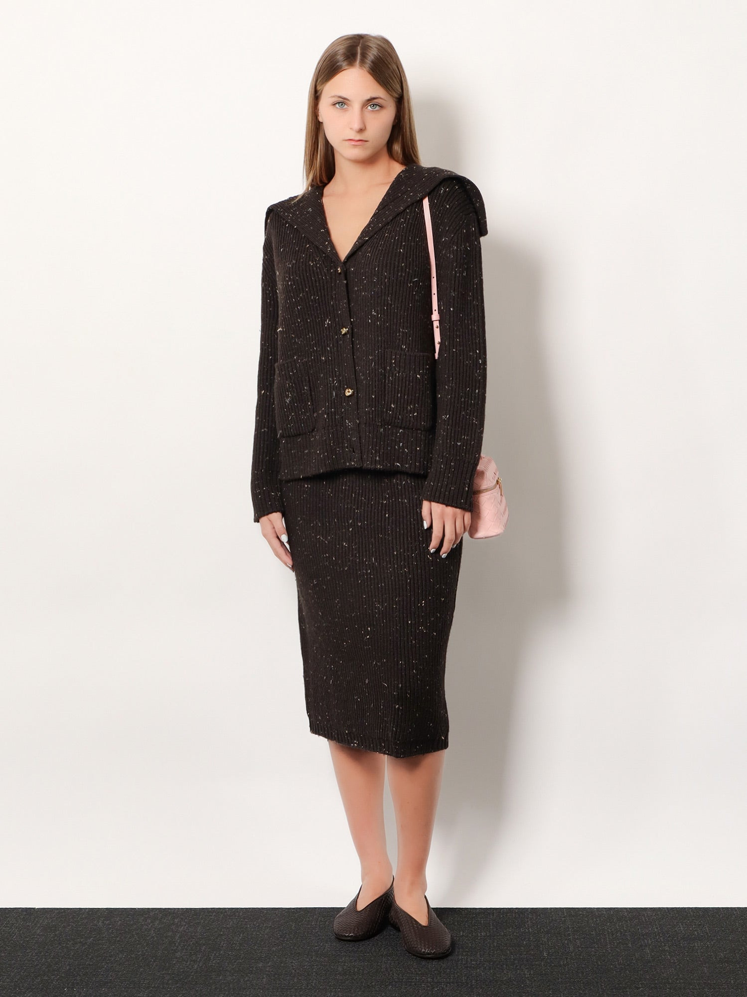 Midi Wool Skirt - 2