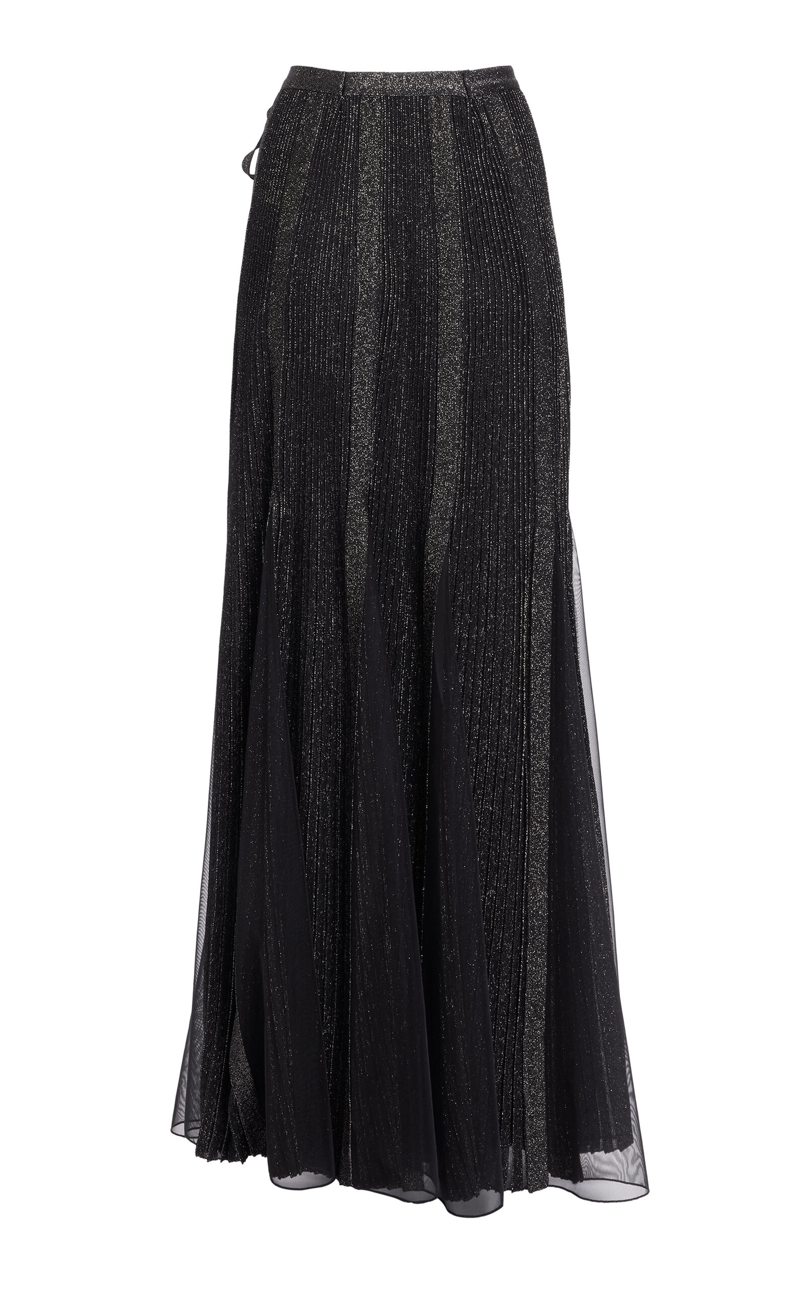 Knit Maxi Skirt black - 3