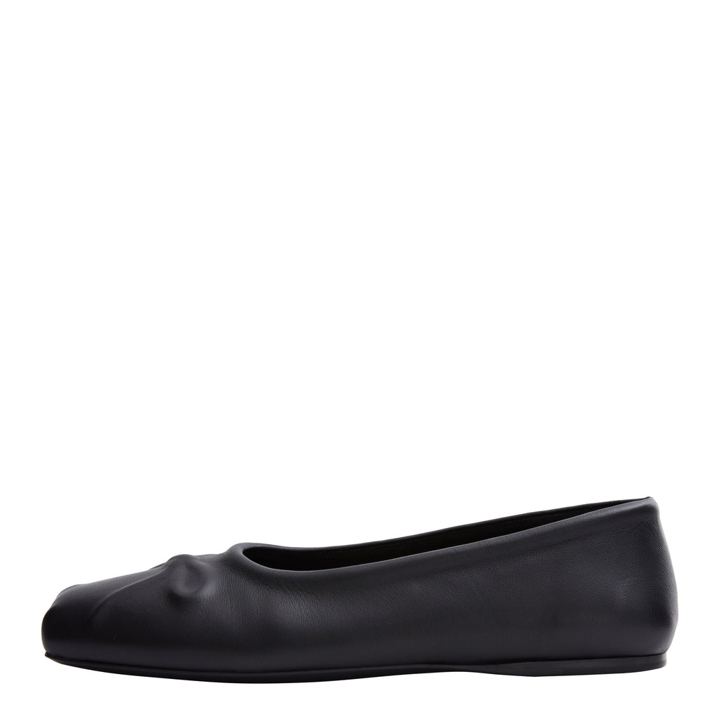 LEATHER BALLERINA SHOES - 4