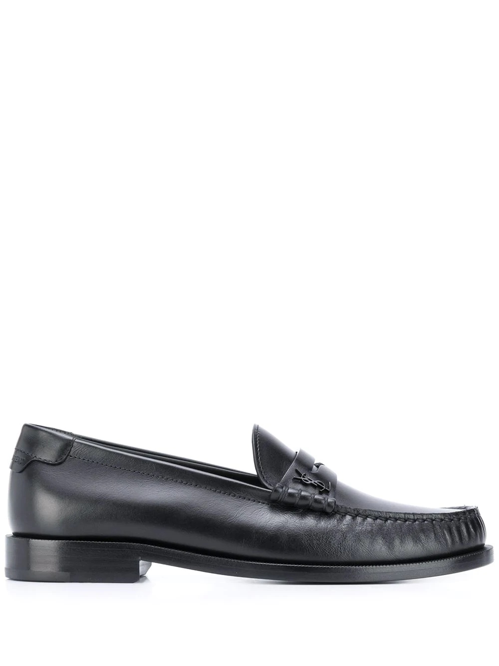 block heel loafers - 1