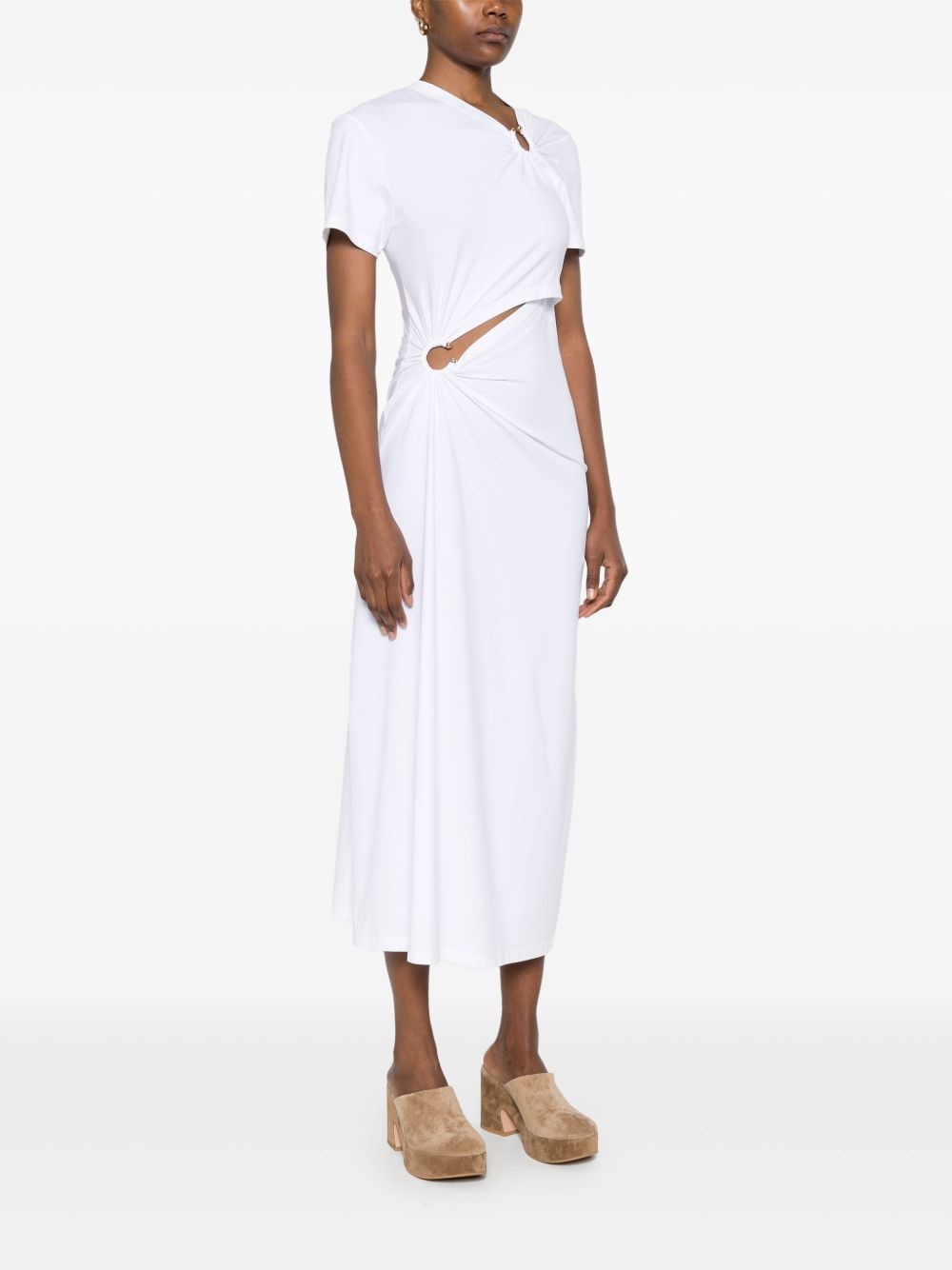 jersey midi dress - 3
