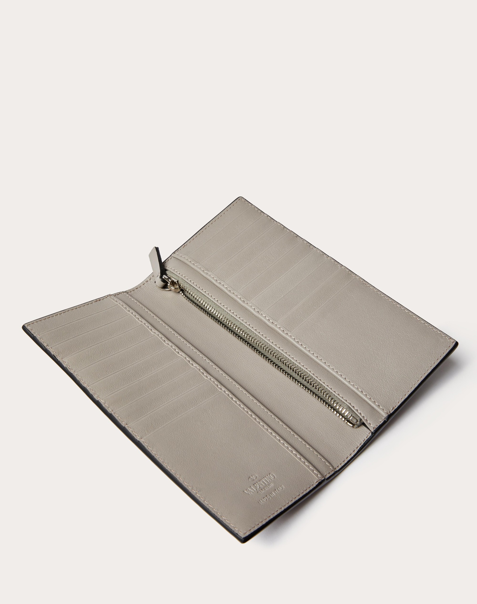 MINI VLOGO SIGNATURE CALFSKIN WALLET - 5