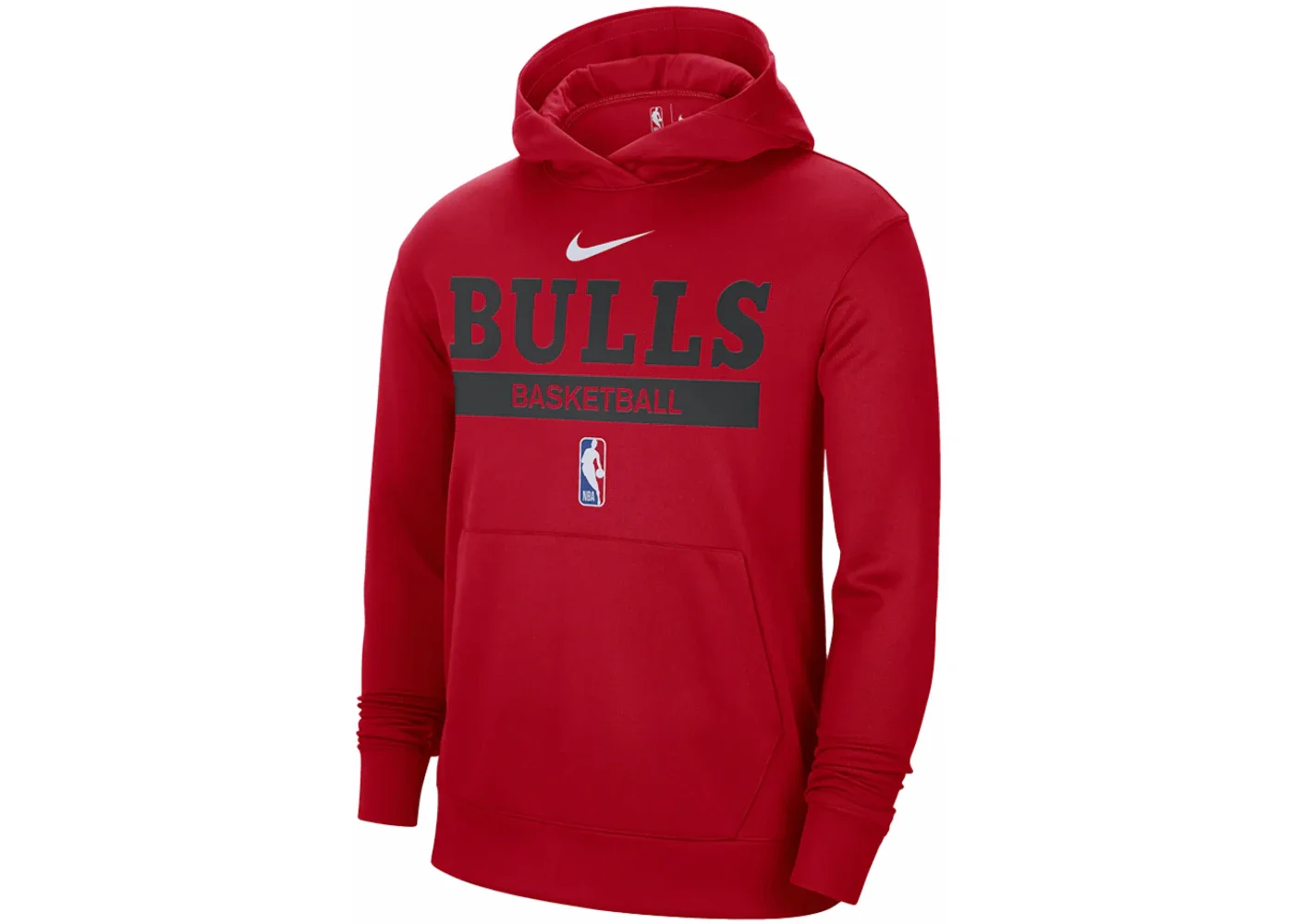 Nike NBA Chicago Bulls Spotlight Dri-Fit Hoodie Red - 1