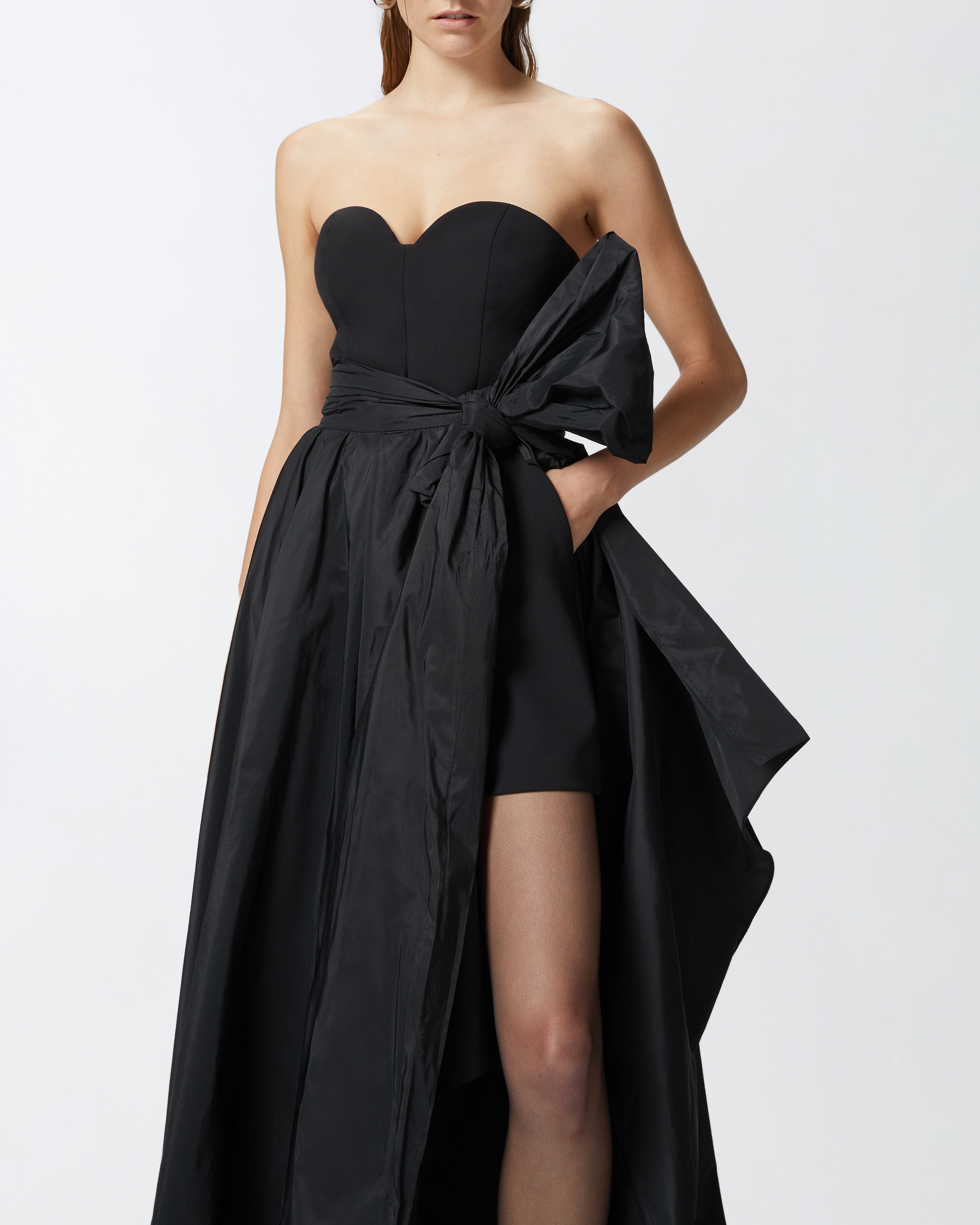 TWO-PIECE DRESS WITH PLAYSUIT AND MAXI SKIRT - 5