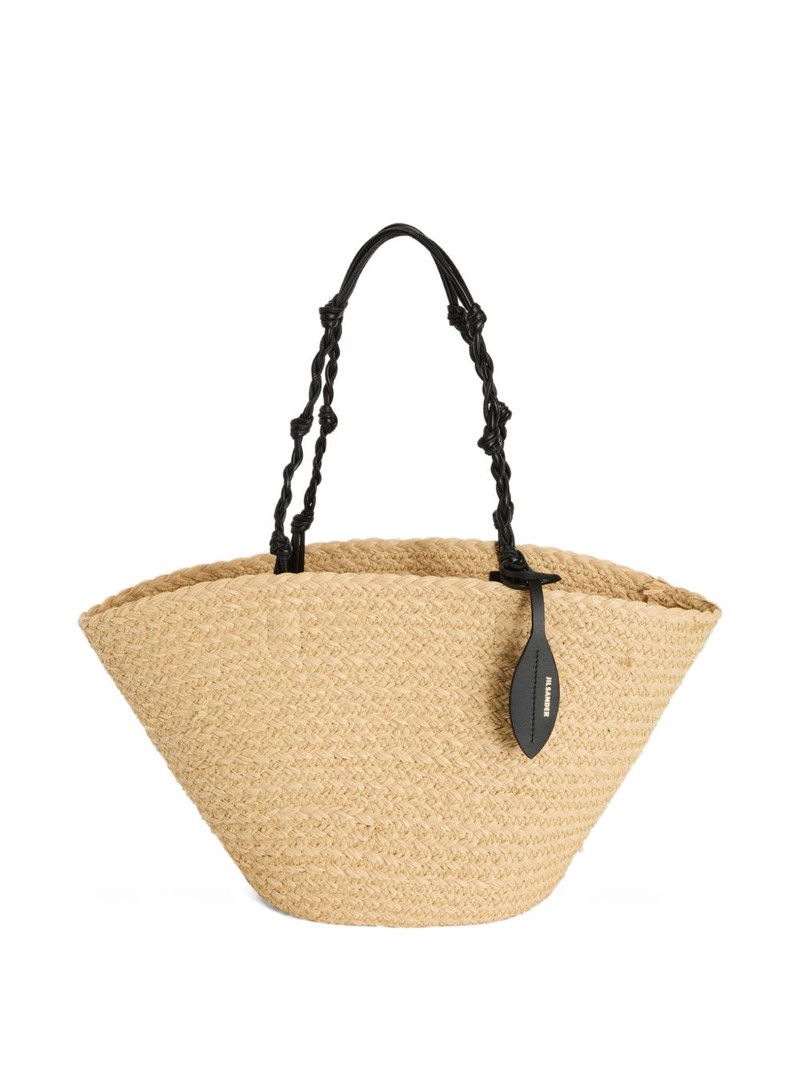 Tangle logo-tag bucket bag 1