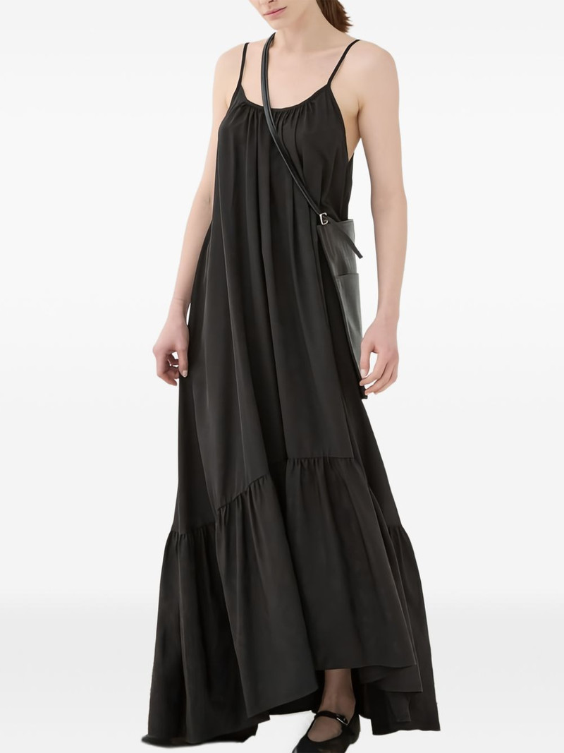 ELEH ruffled slip maxi dress outlook