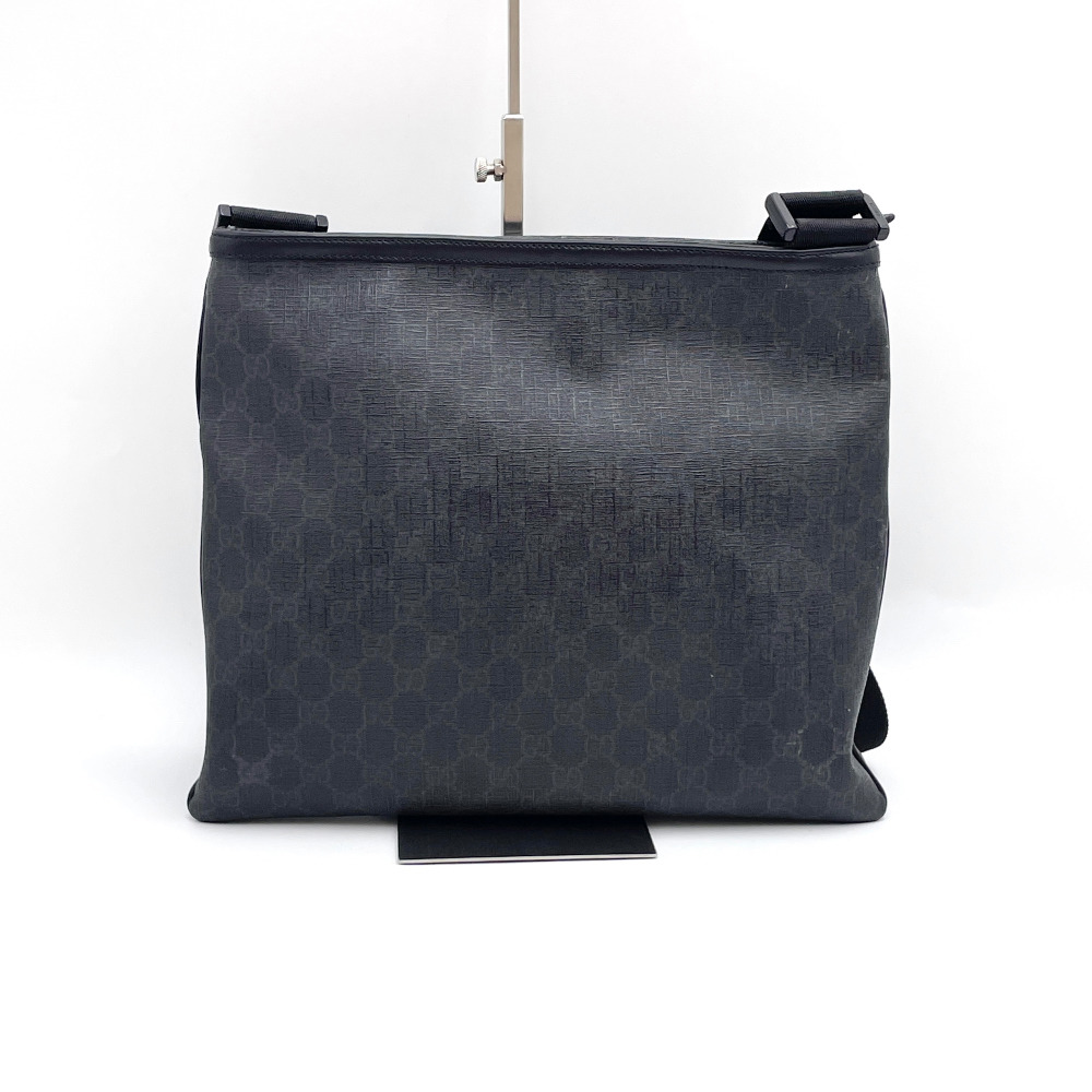 Gucci Black Sima Messenger Crossbody Bag - 4