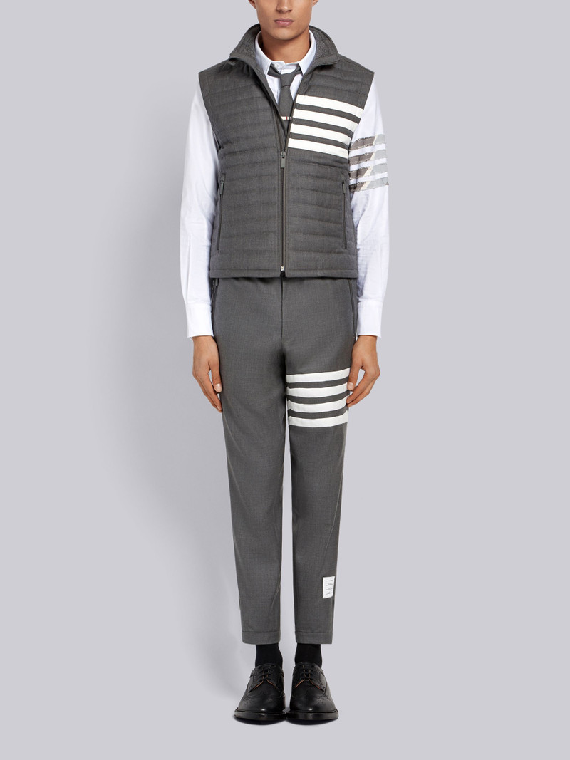 4-bar Down Quilted Vest 4