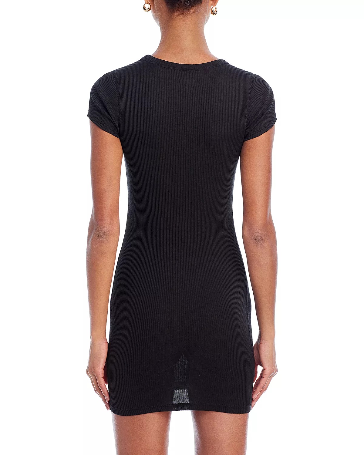 Short Sleeve Crewneck Dress - 3