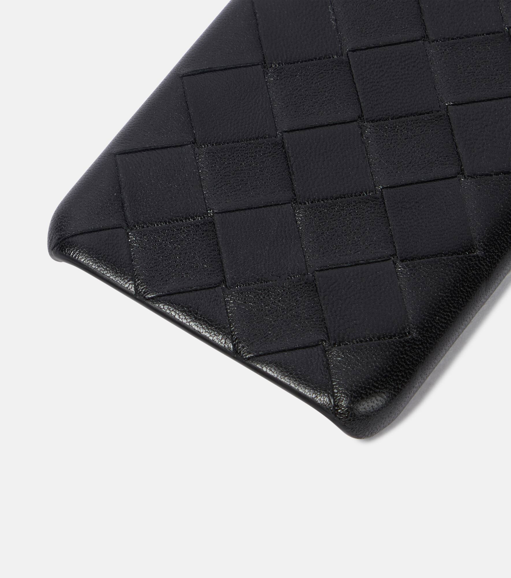 Intrecciato leather iPhone X/XS case - 2
