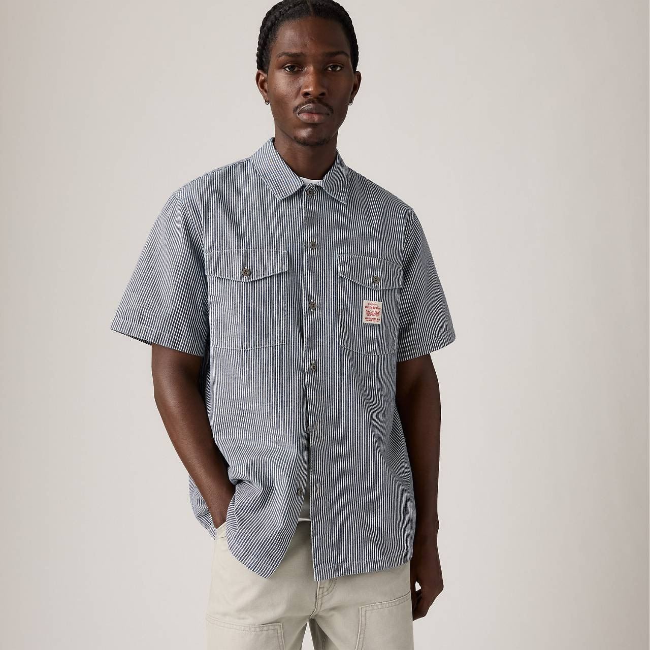 SHORT-SLEEVE WORKER SHIRT - 3