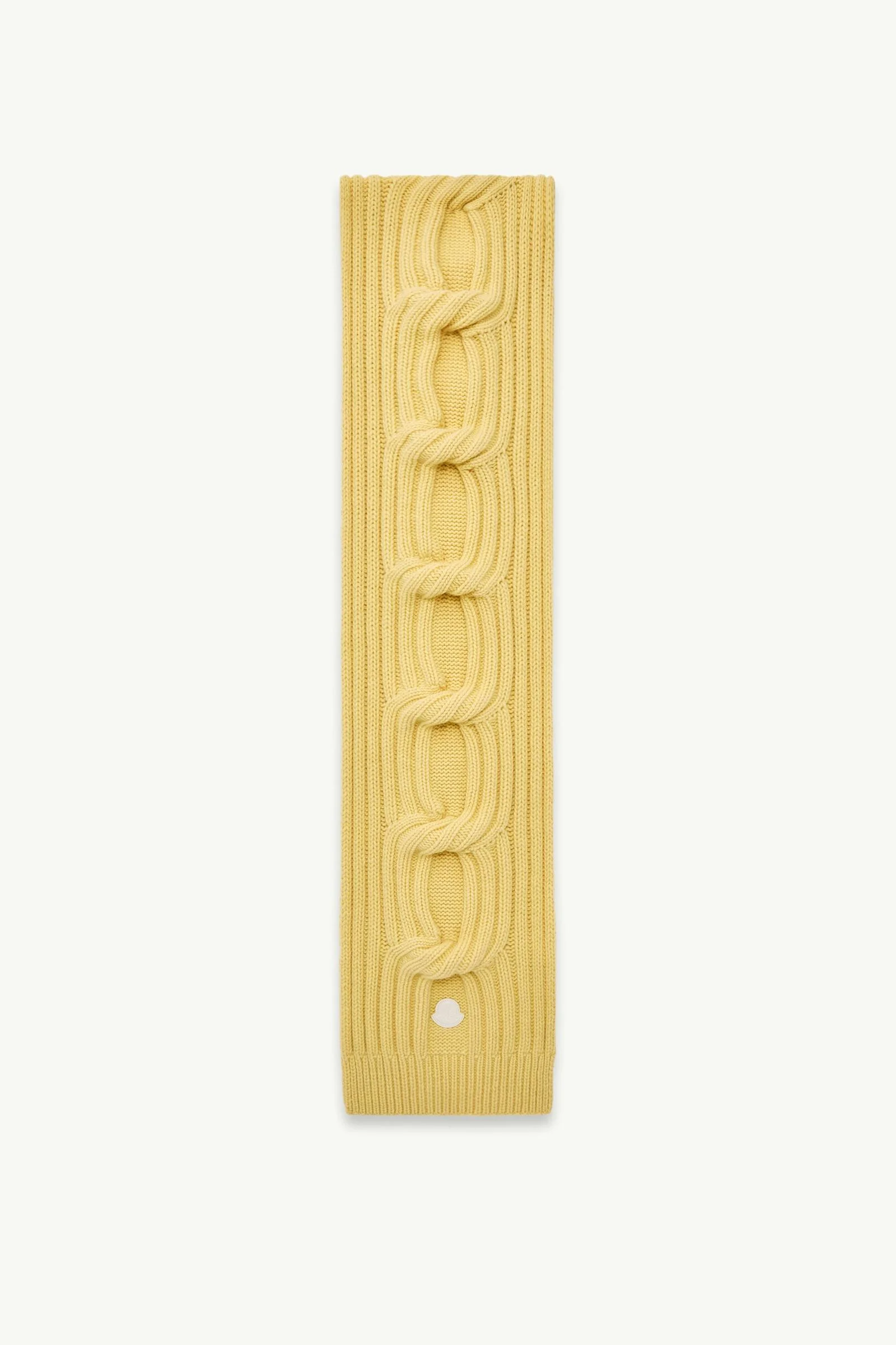 Chain Knit Wool & Cashmere Scarf - 1