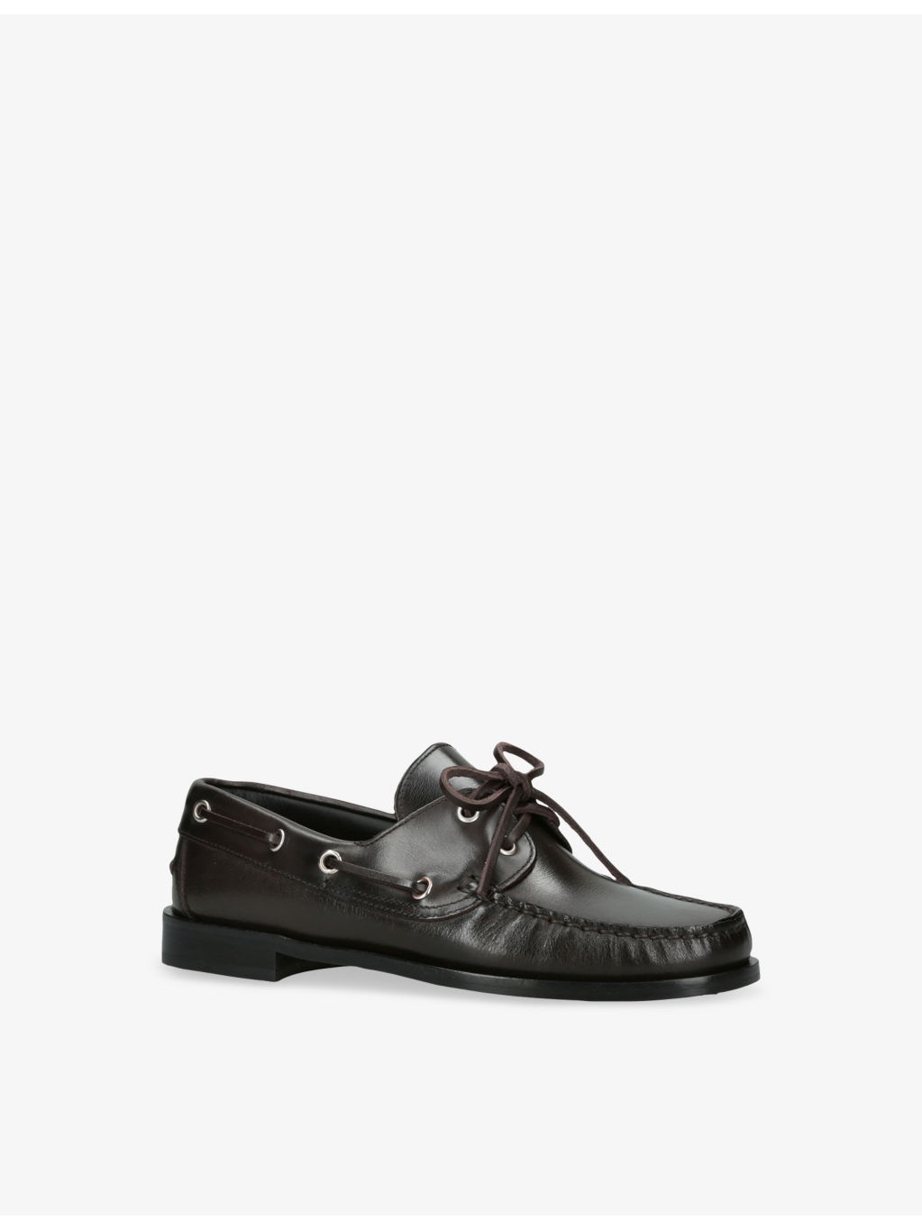 Harris Leather Moccasin Flats - 3