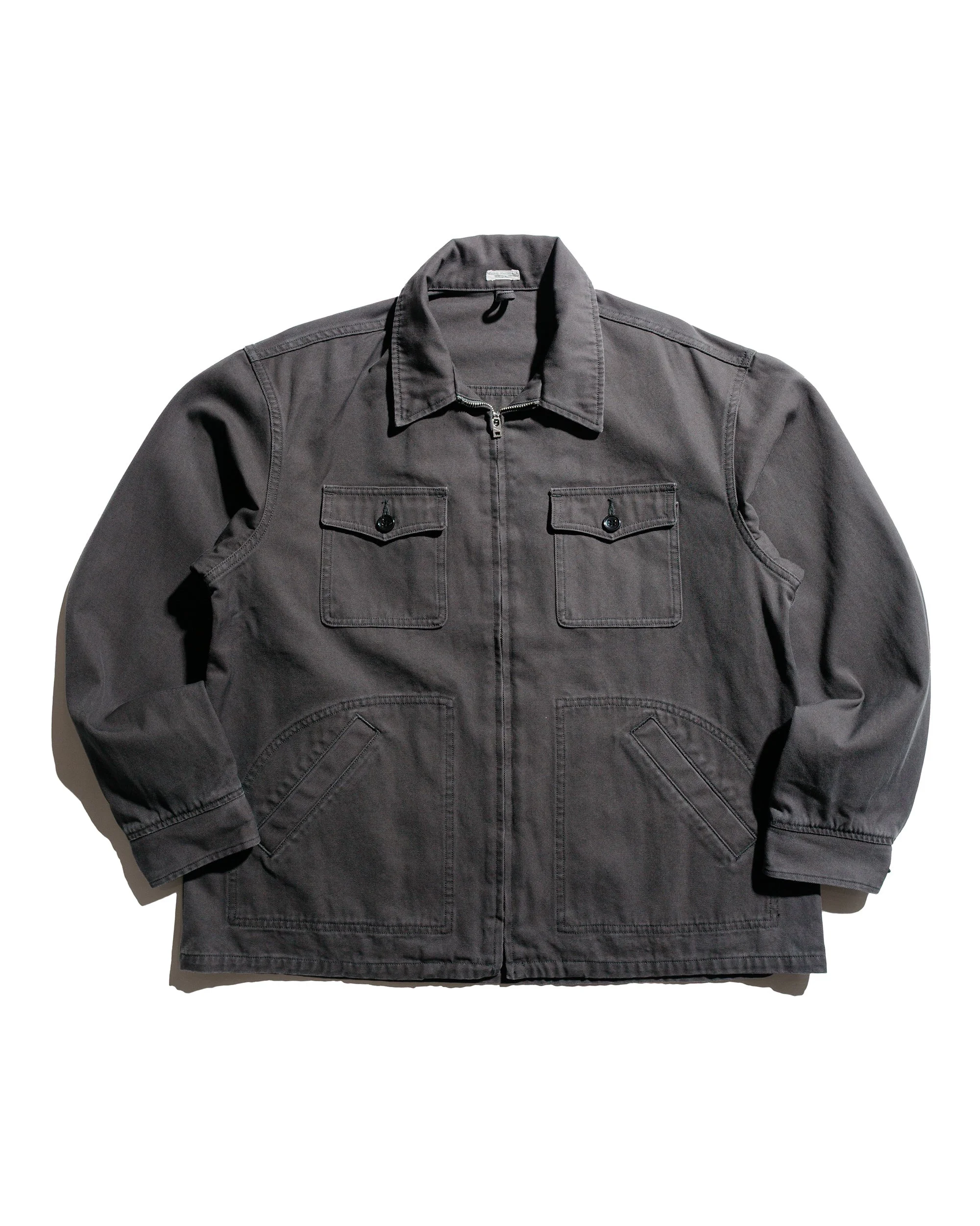 Duck Cloth Workaday Jacket Charcoal - 1