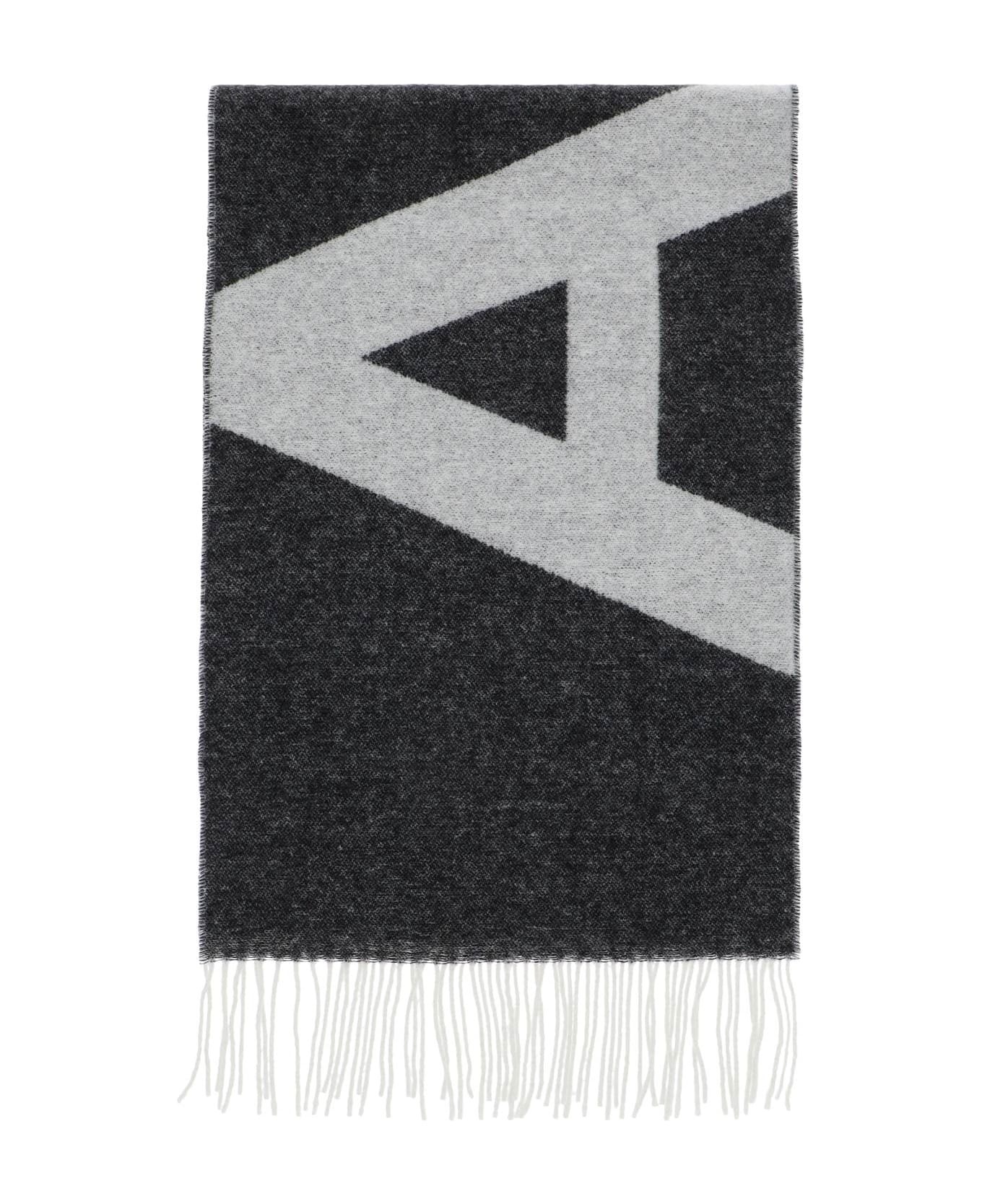 Black 'malò' Scarf - 1