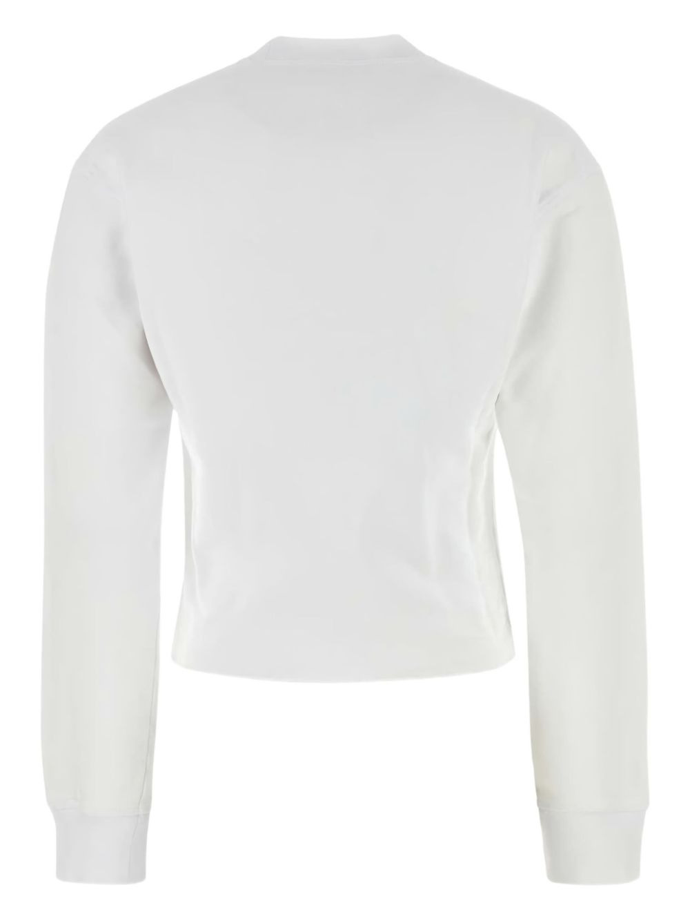 logo cotton sweatshirt - 2