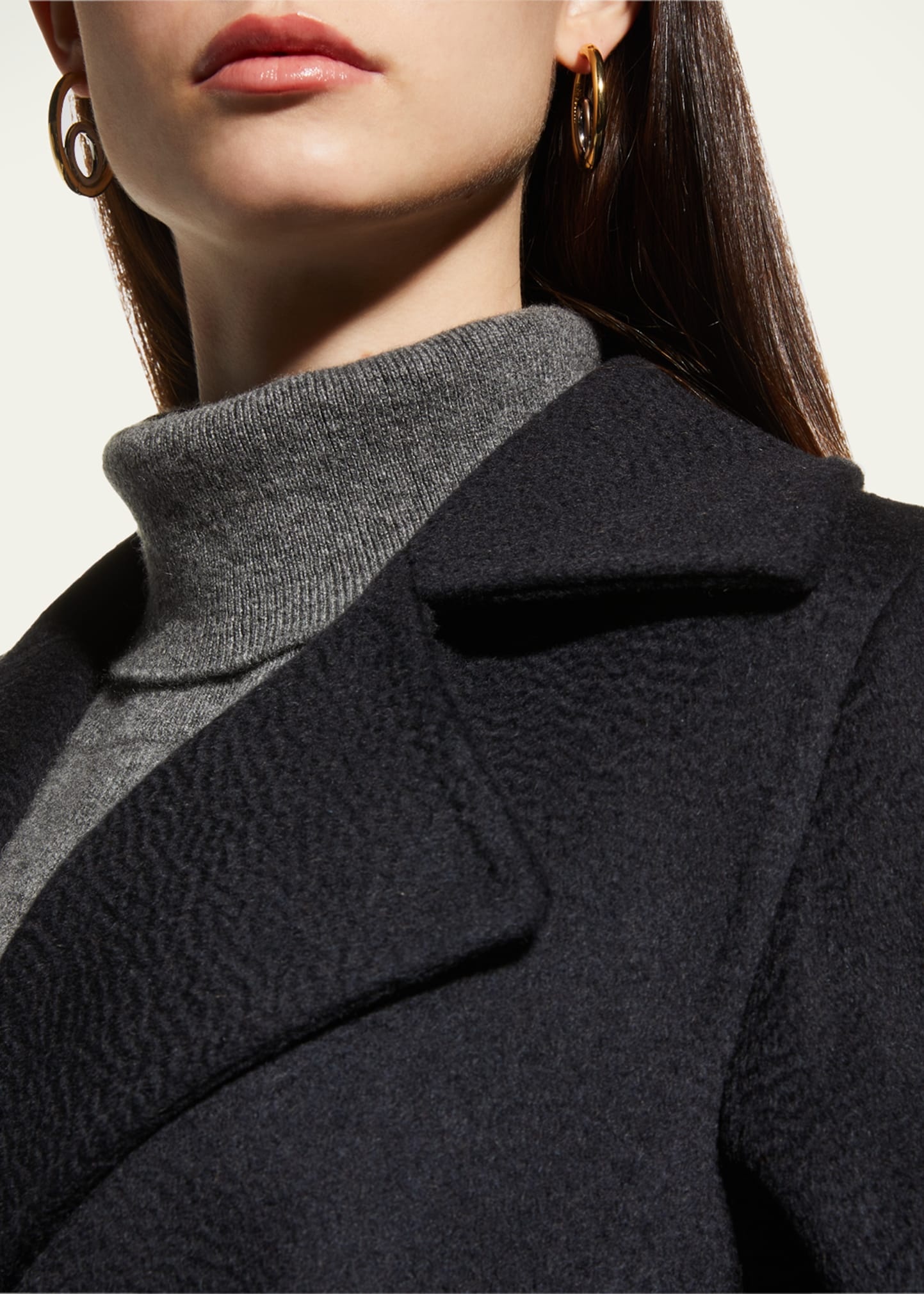 Manuela Belted Wrap Coat - 4