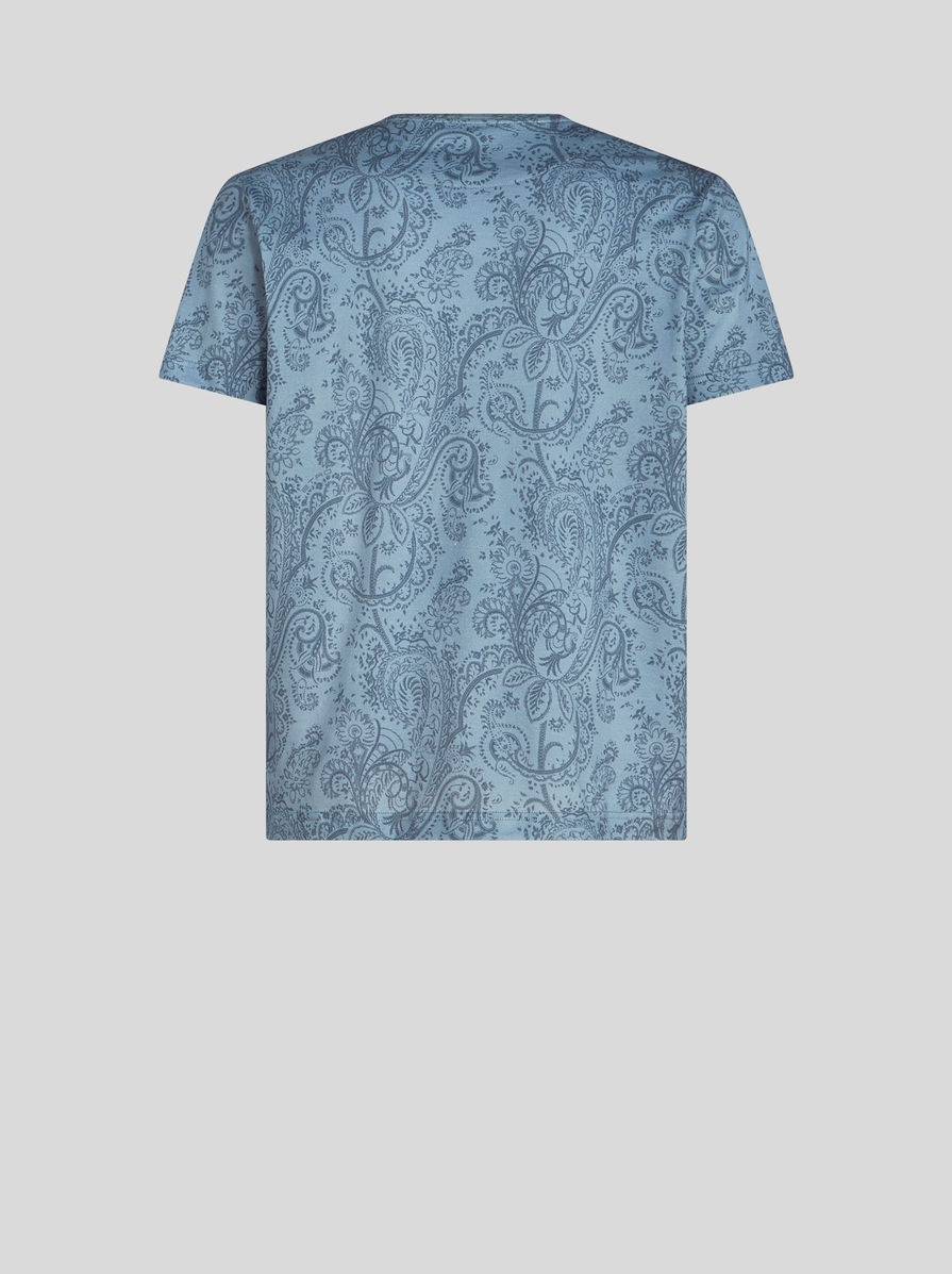 PAISLEY PATTERN T-SHIRT - 5