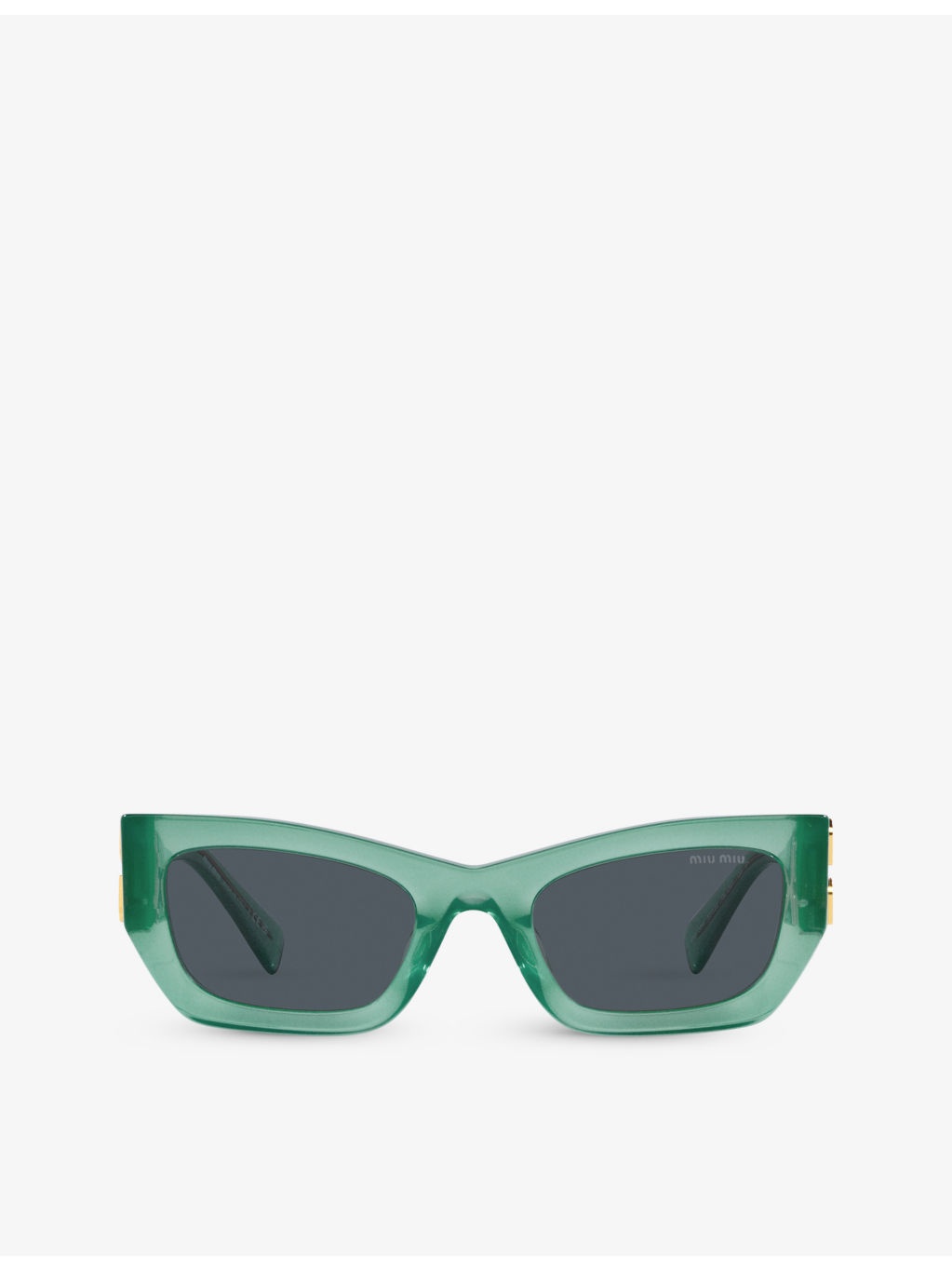 MU 09WS rectangle-frame acetate sunglasses - 1