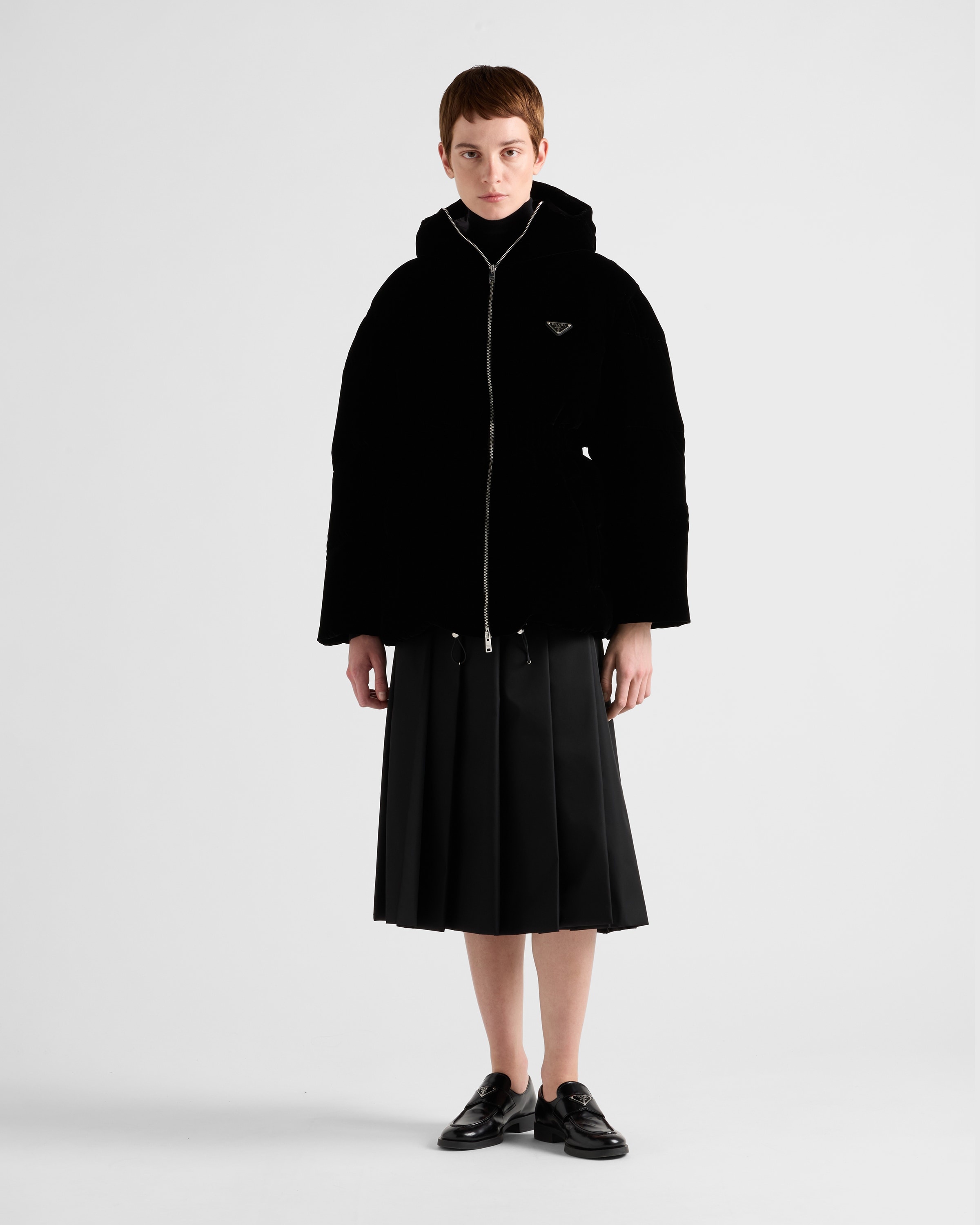 Velvet down jacket - 2