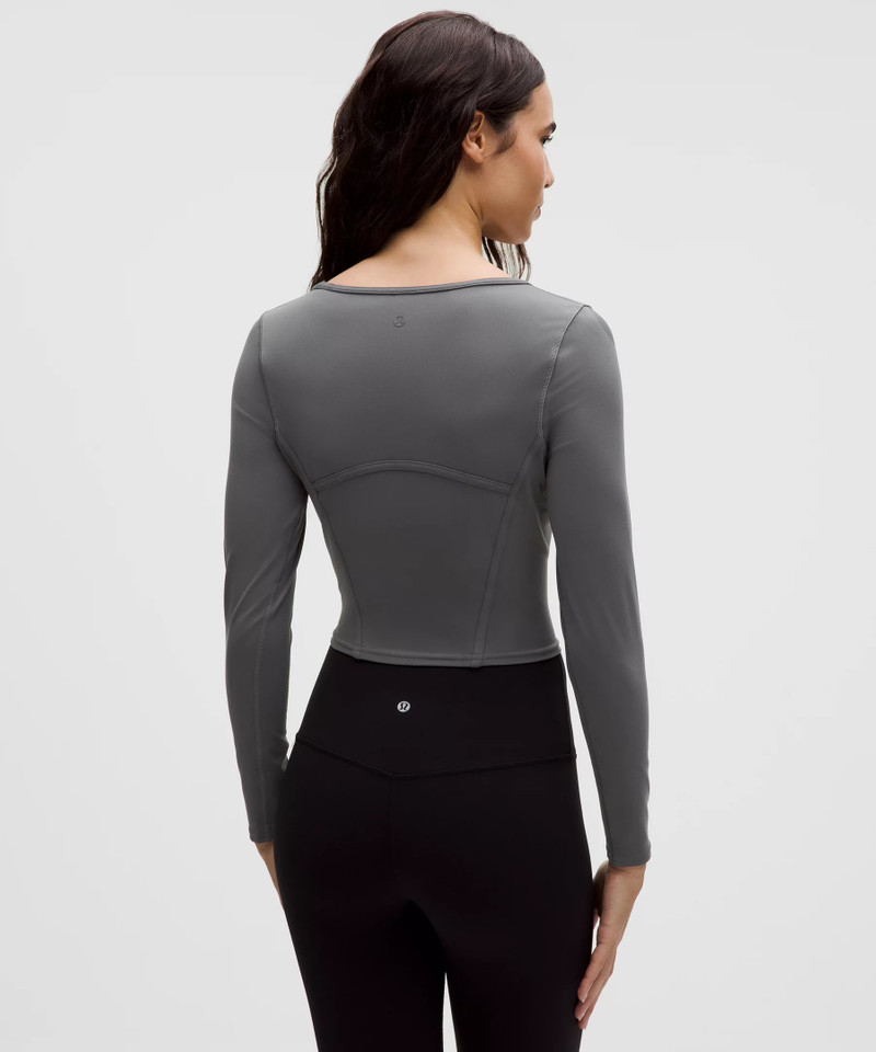 Waist-Seamed Nulu Long-Sleeve Shirt 3