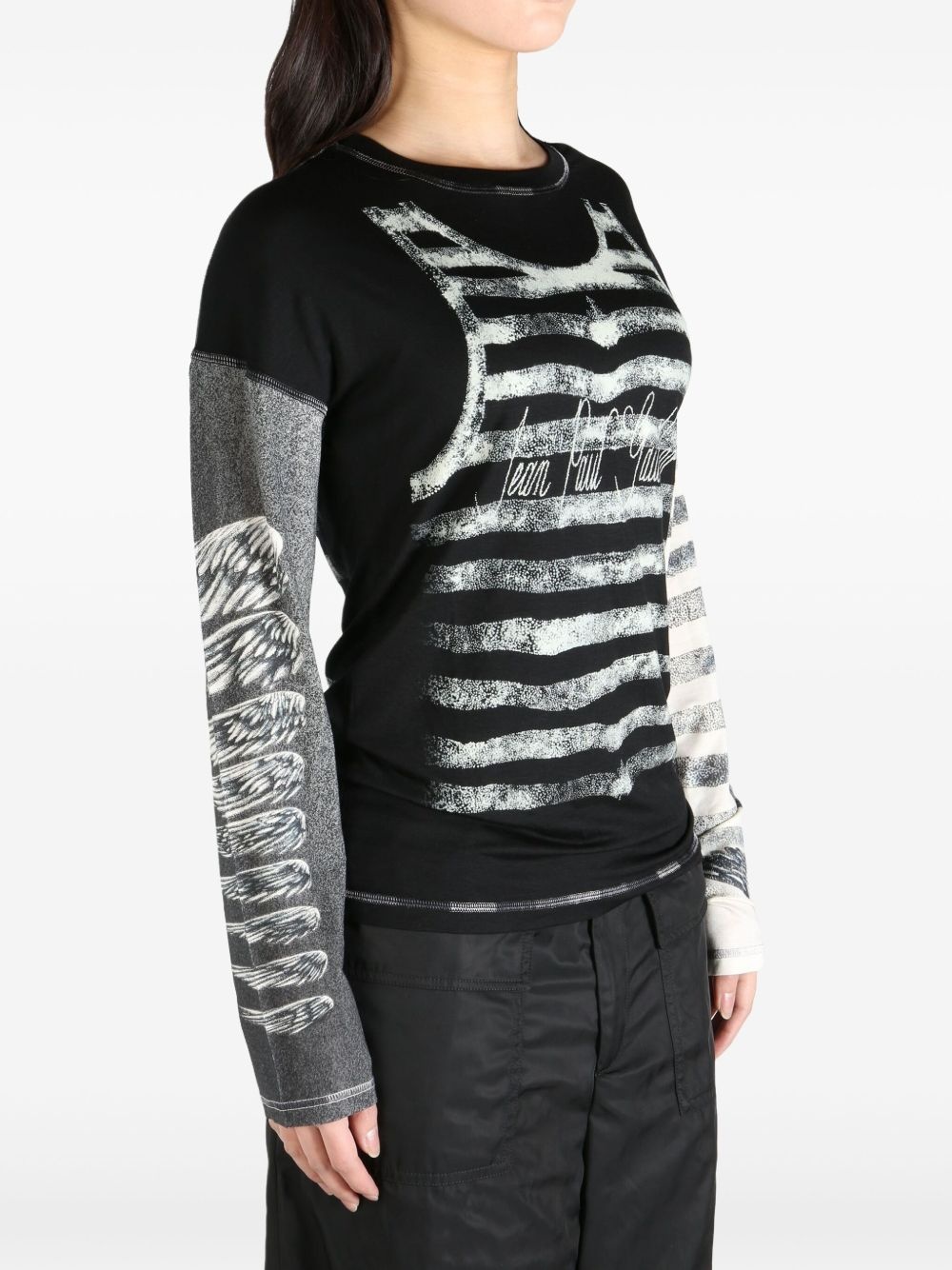 printed T-shirt - 3