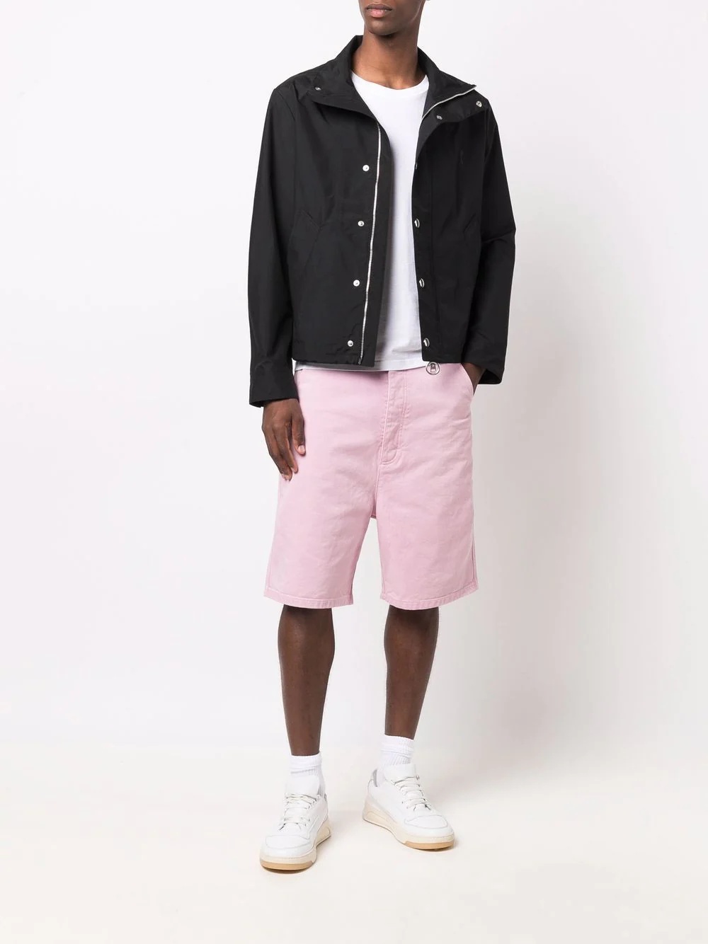 oversize cotton shorts - 2