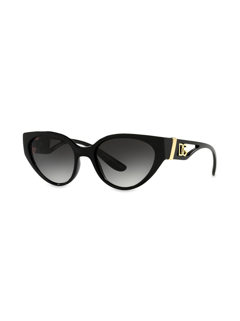 DG monogram oval-frame sunglasses - 2