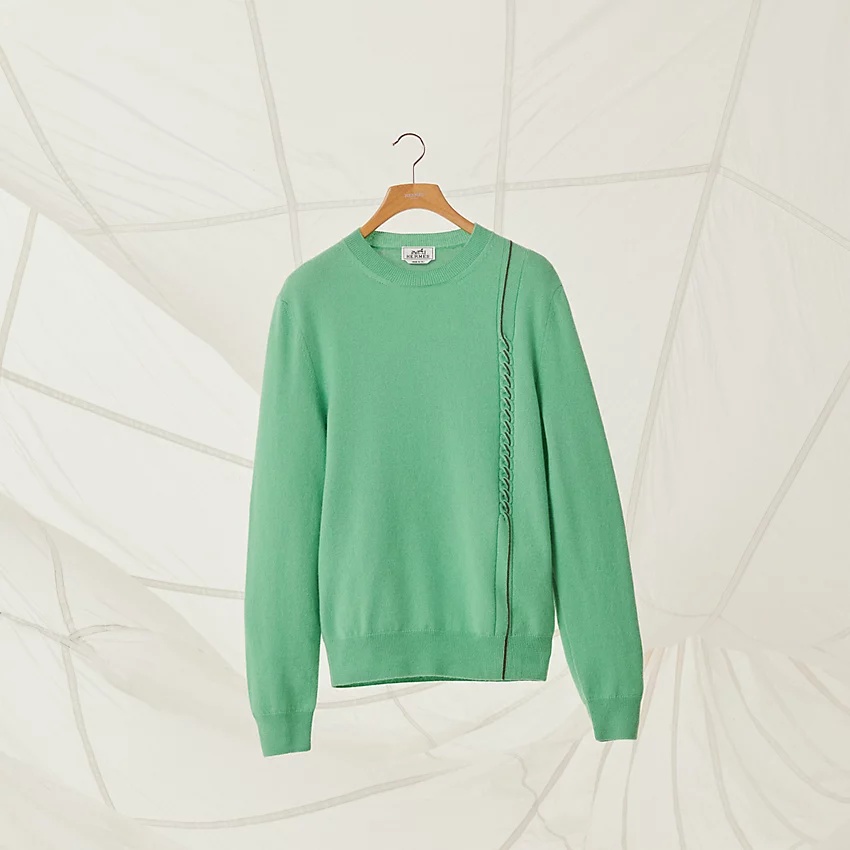 Cashmere crewneck sweater - 4