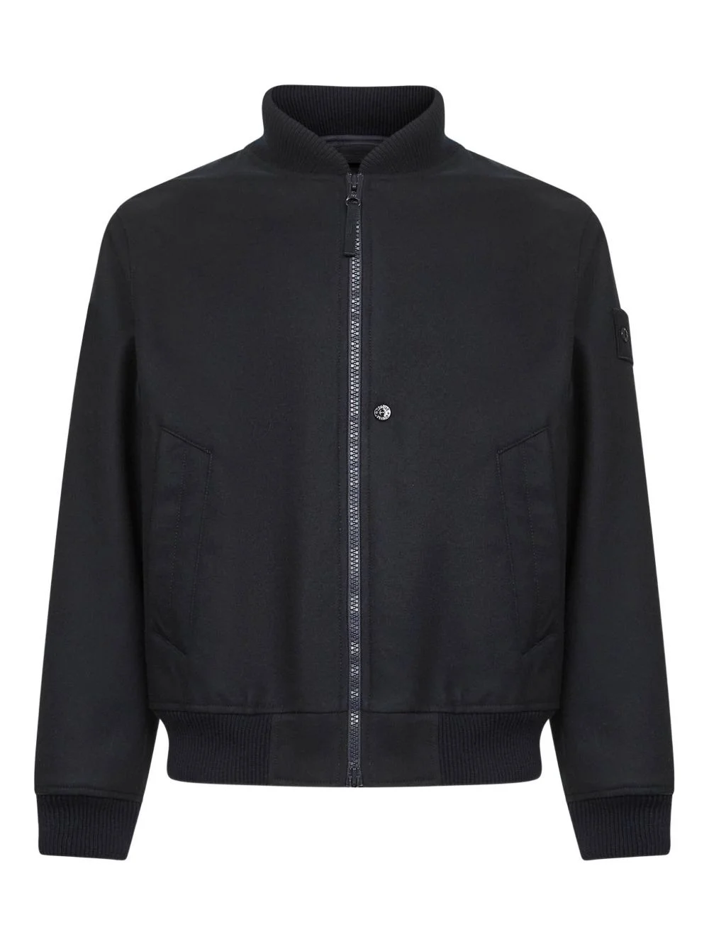 Compass-badge bomber jacket - 1