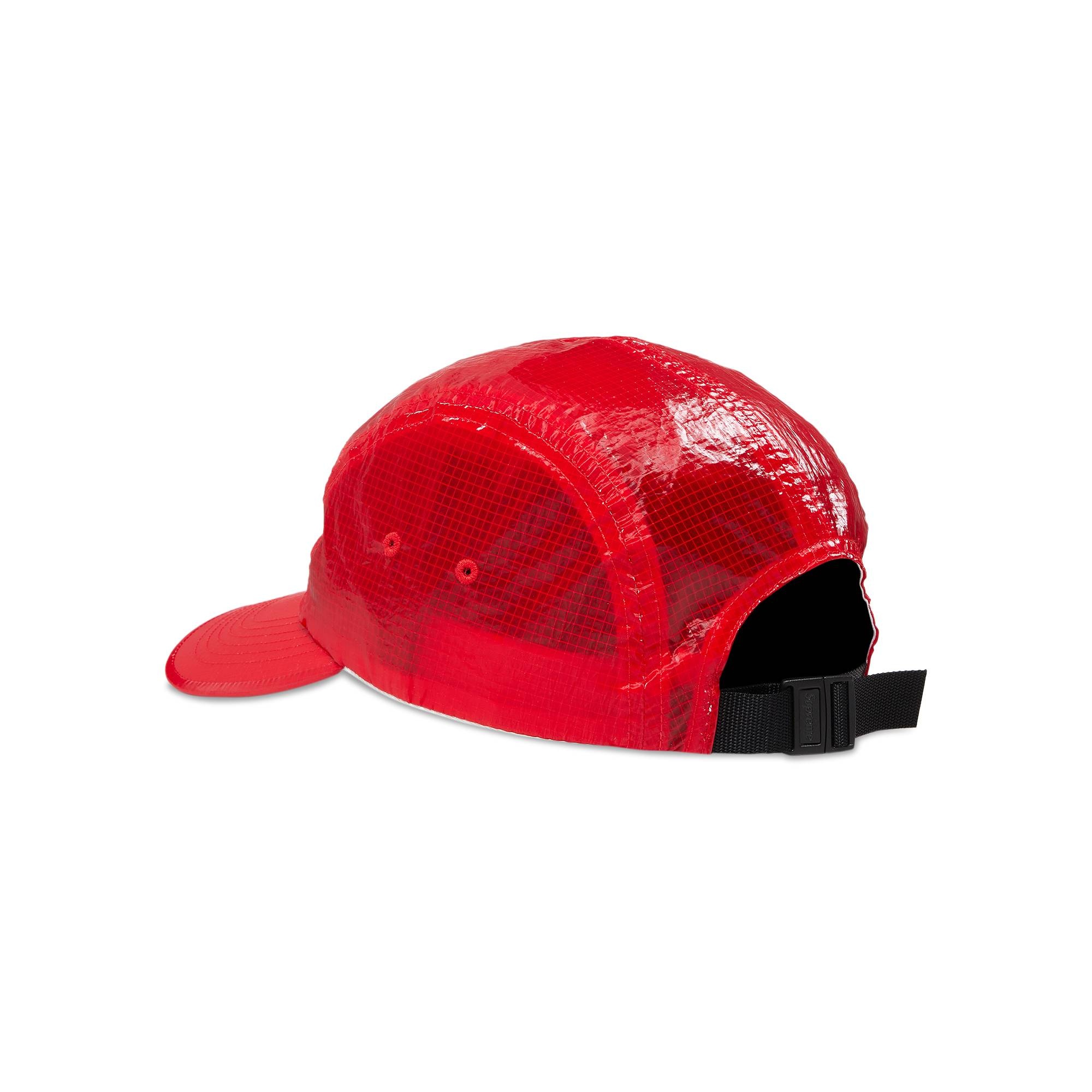 Supreme Gloss Ripstop Camp Cap 'Red' - 3