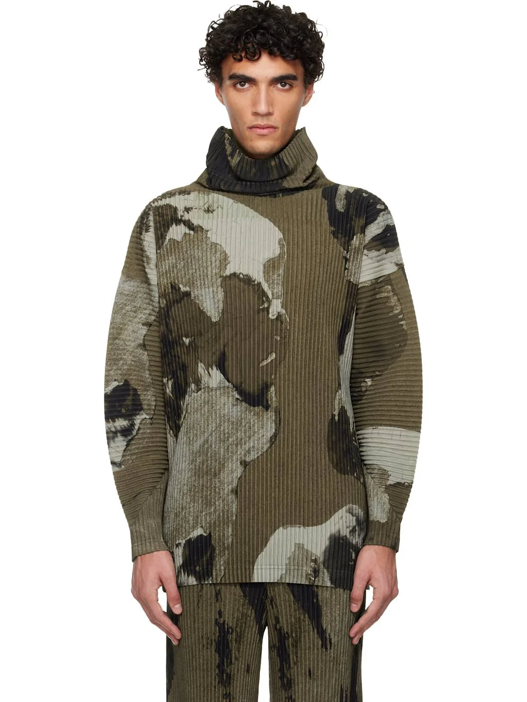 Brown Painted Stone Top - 1