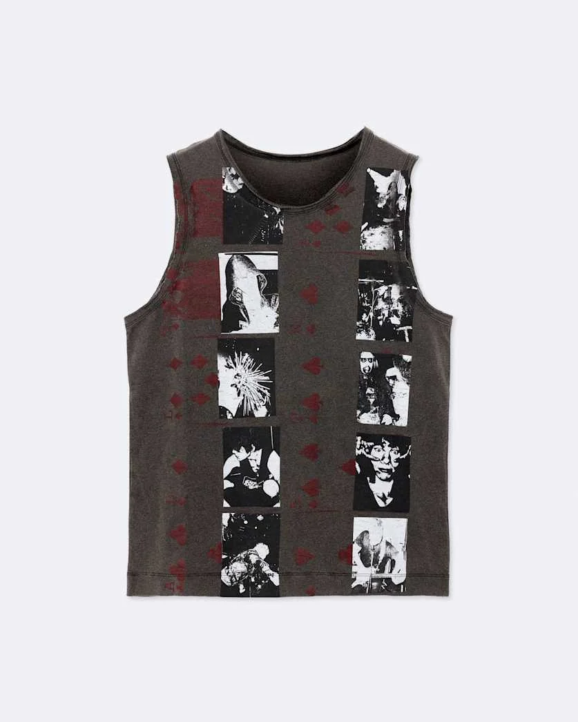 JENNY CARDS SLIM-FIT TANK TOP - 1