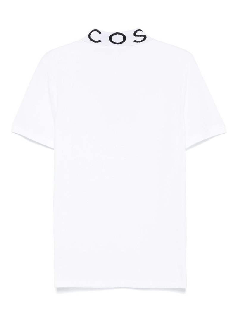 LACOSTE jacquard-logo polo shirt outlook