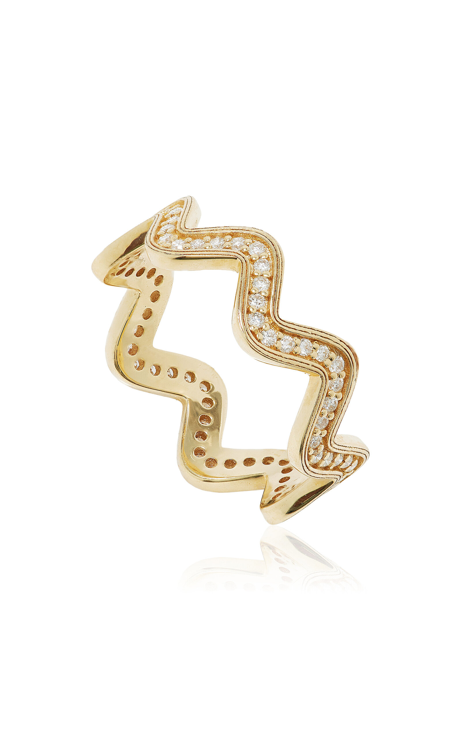 14k Yellow Gold Diamond Ring gold - 3