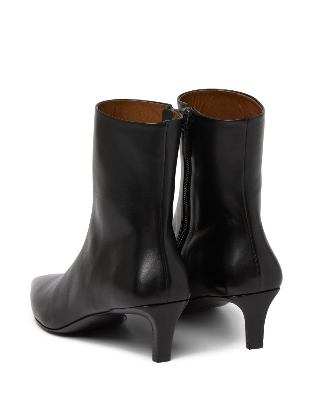 Aculeo Basalt pointed-toe kitten-heel boots - 3