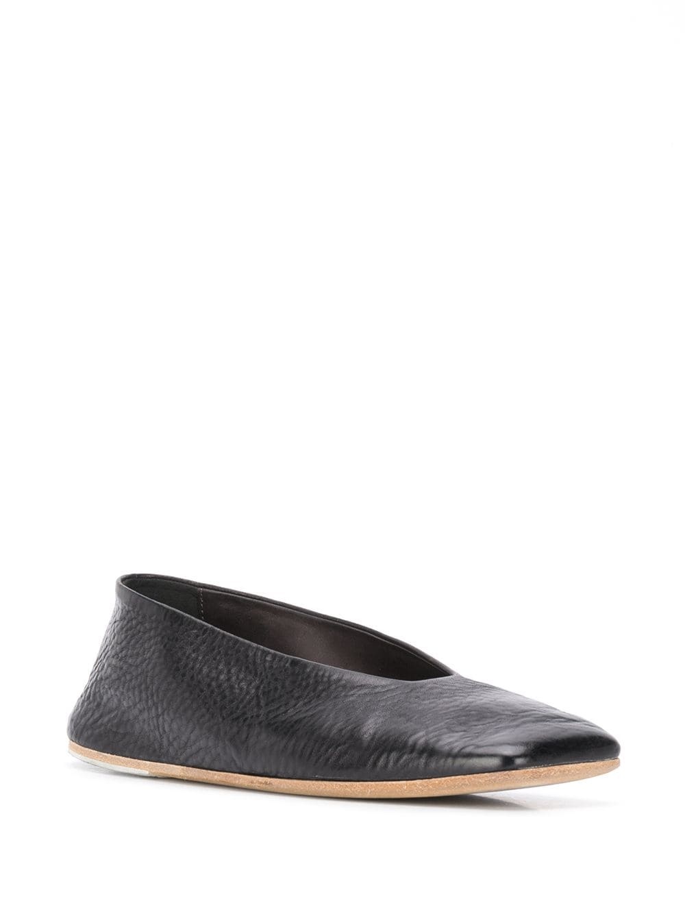 MW5885 square-toe ballerinas - 2