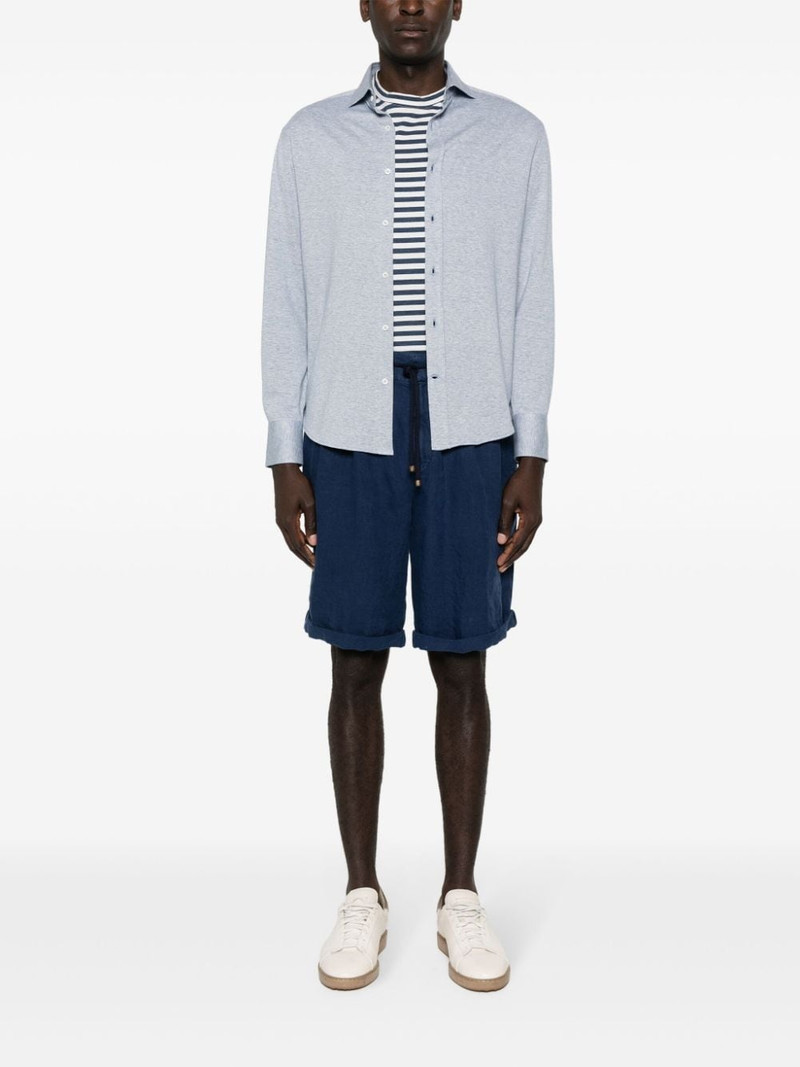 Brunello Cucinelli mÃ©lange ribbed shirt outlook