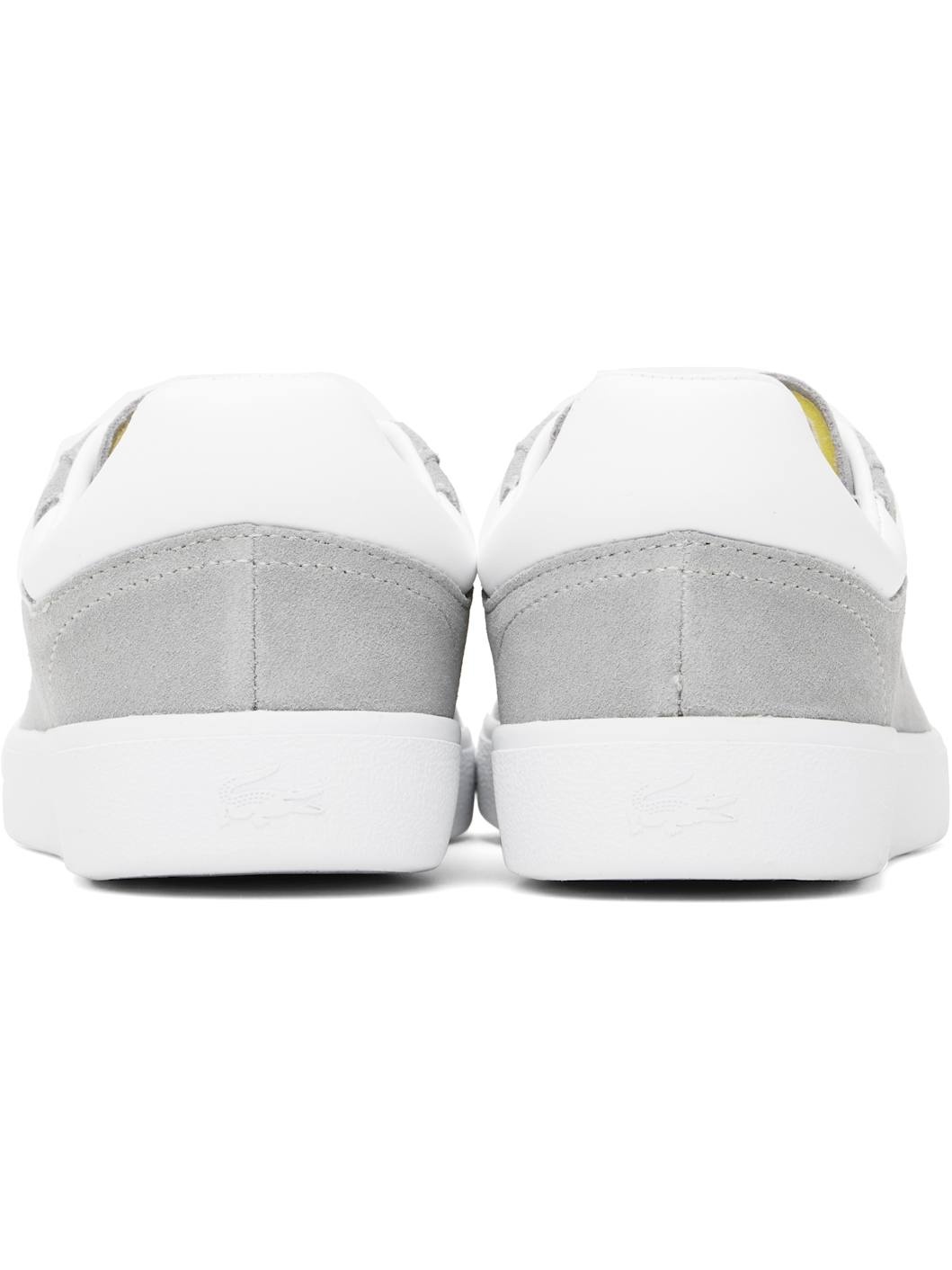 Gray Baseshot Transluscent Sole Sneakers - 2