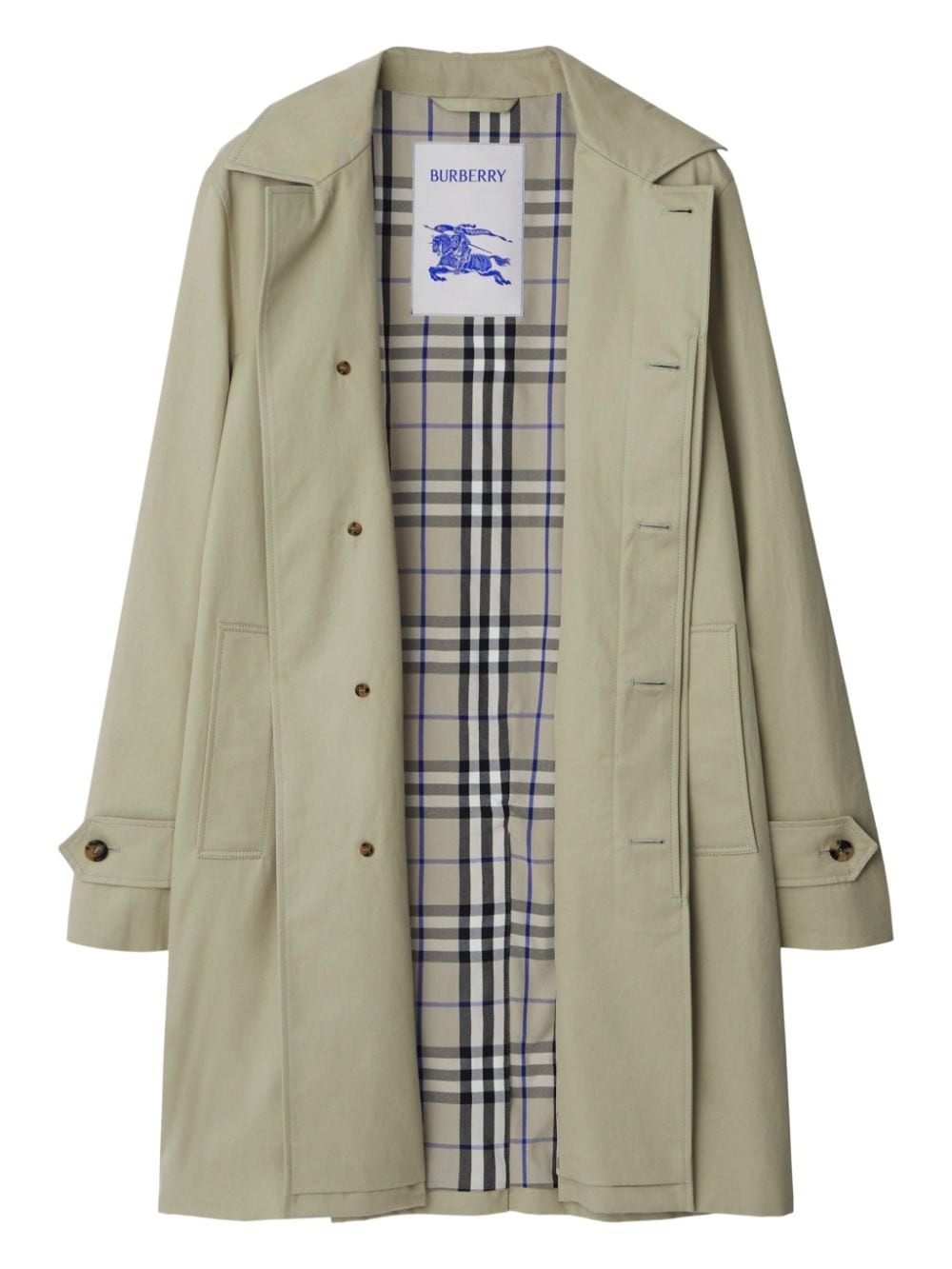 garbardine cotton coat - 5