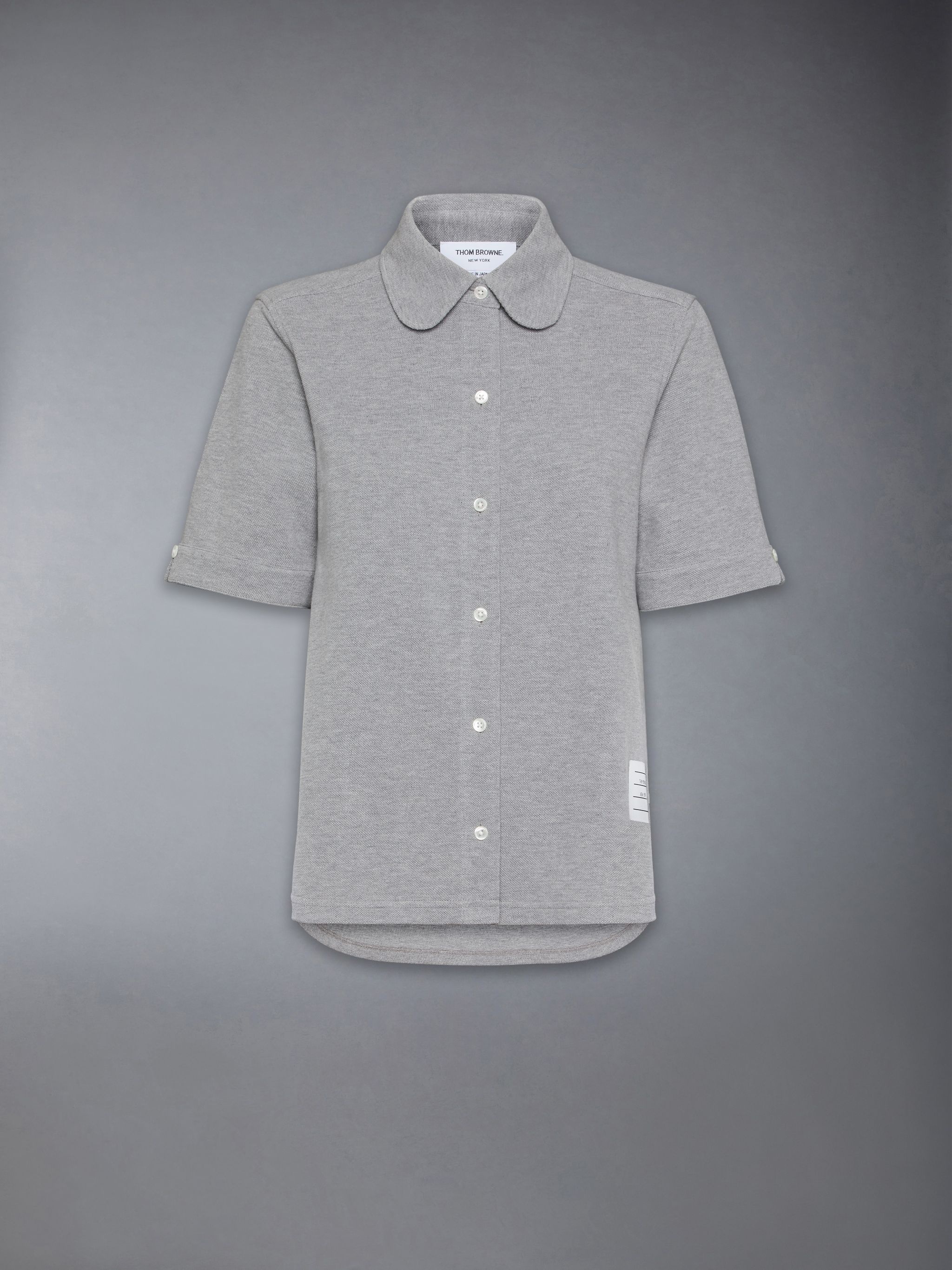Cotton Pique Short Sleeve Shirt - 6