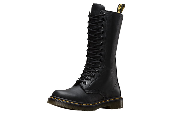 (WMNS) Dr. Martens 1B99 Leather Mid Calf Boot 'Black Virginia' 11820008 - 3