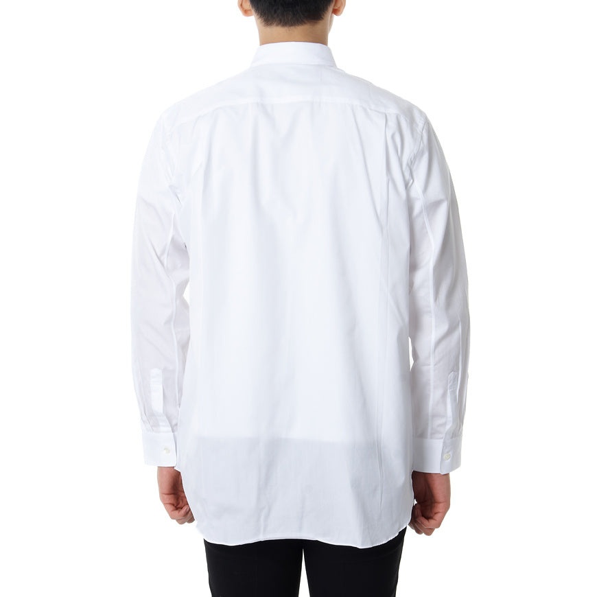COMME des GARCONS PLAY Red Emblem Button Down 'White' AZ-B002-051-2 - 5